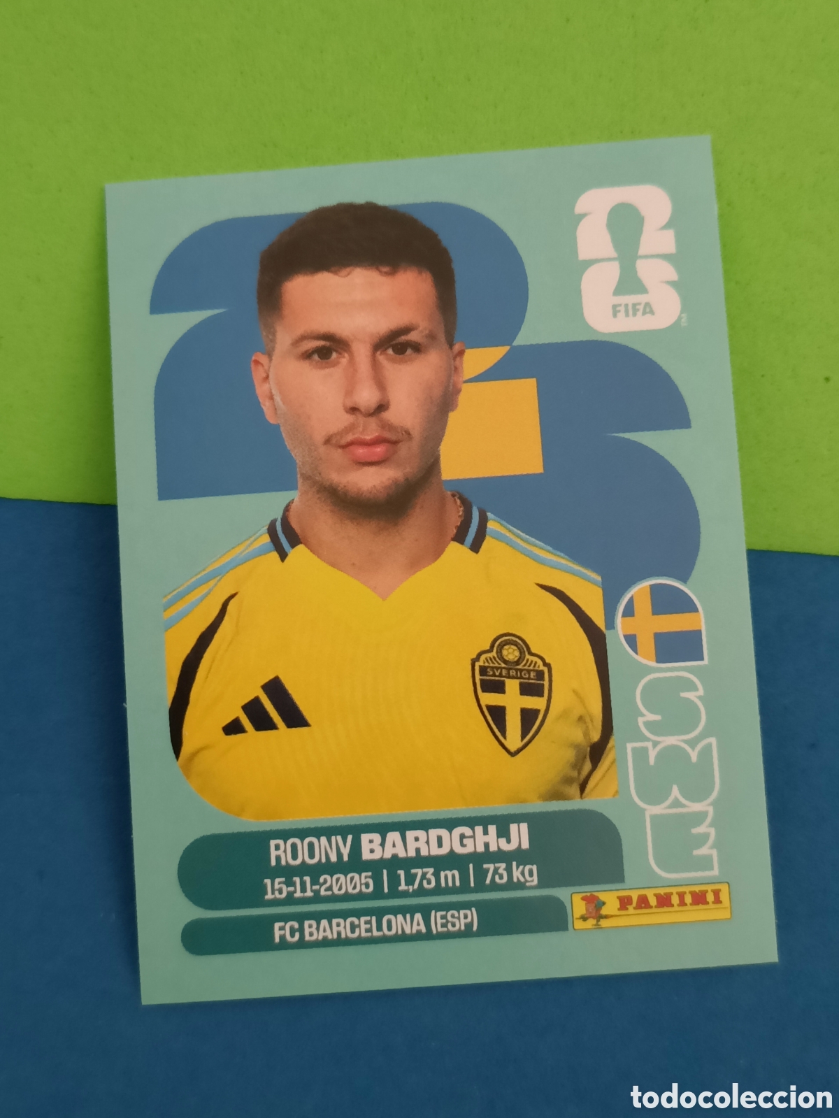 Figurine di Calcio: Panini Mundial Fifa World cup 2026 26 sticker - SWE 16 Bardghji