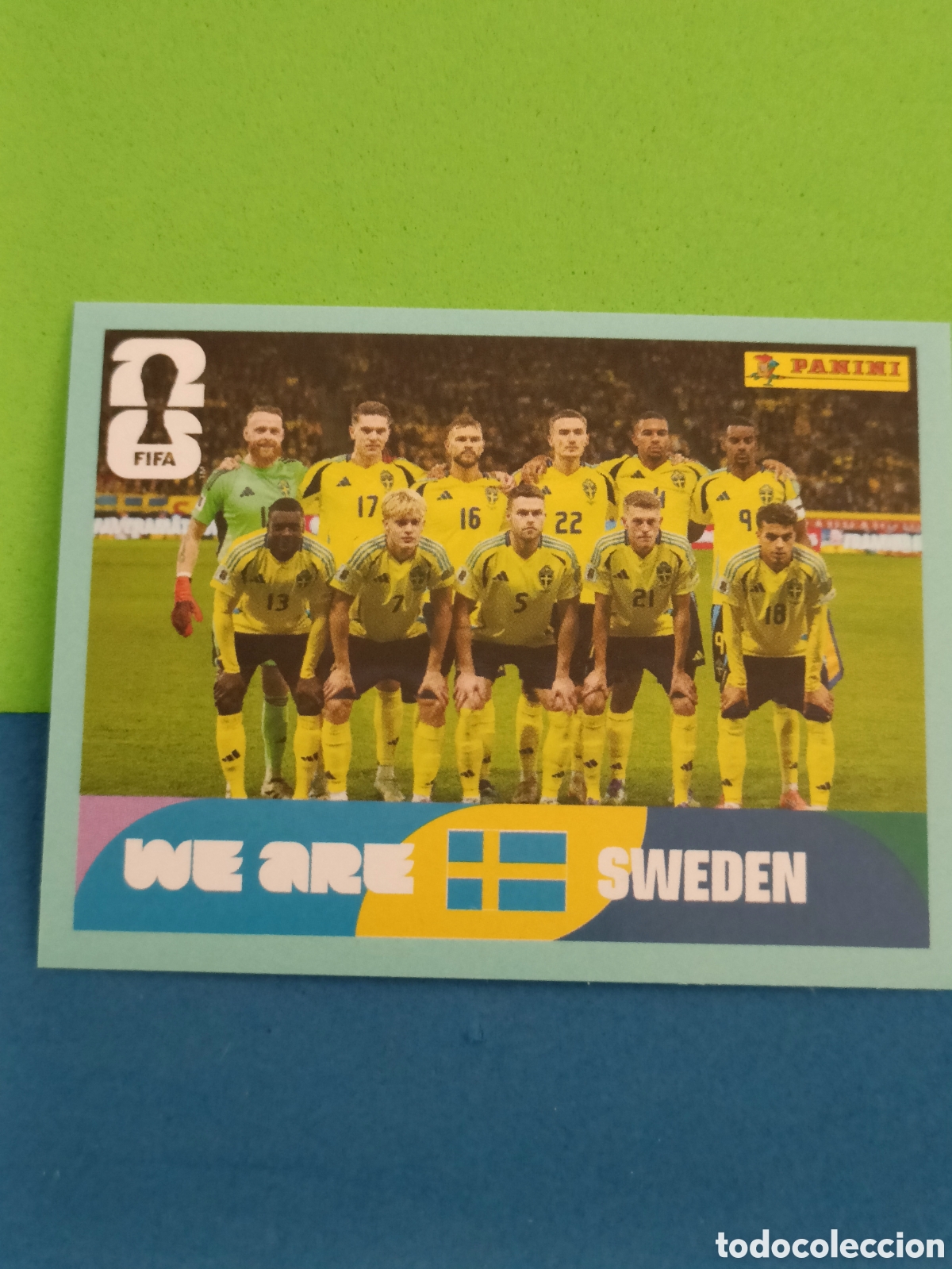Figurine di Calcio: Panini Mundial Fifa World cup 2026 26 sticker - SWE 13 Equipo Suecia