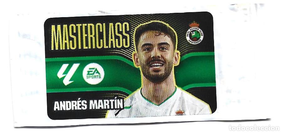 Figurine di Calcio: PANINI EDICIONES ESTE CHICLES LIGA 26/27 2026/2027 - ANDRES MARTIN (R. RACING) MASTERCLASS SIN PEGAR