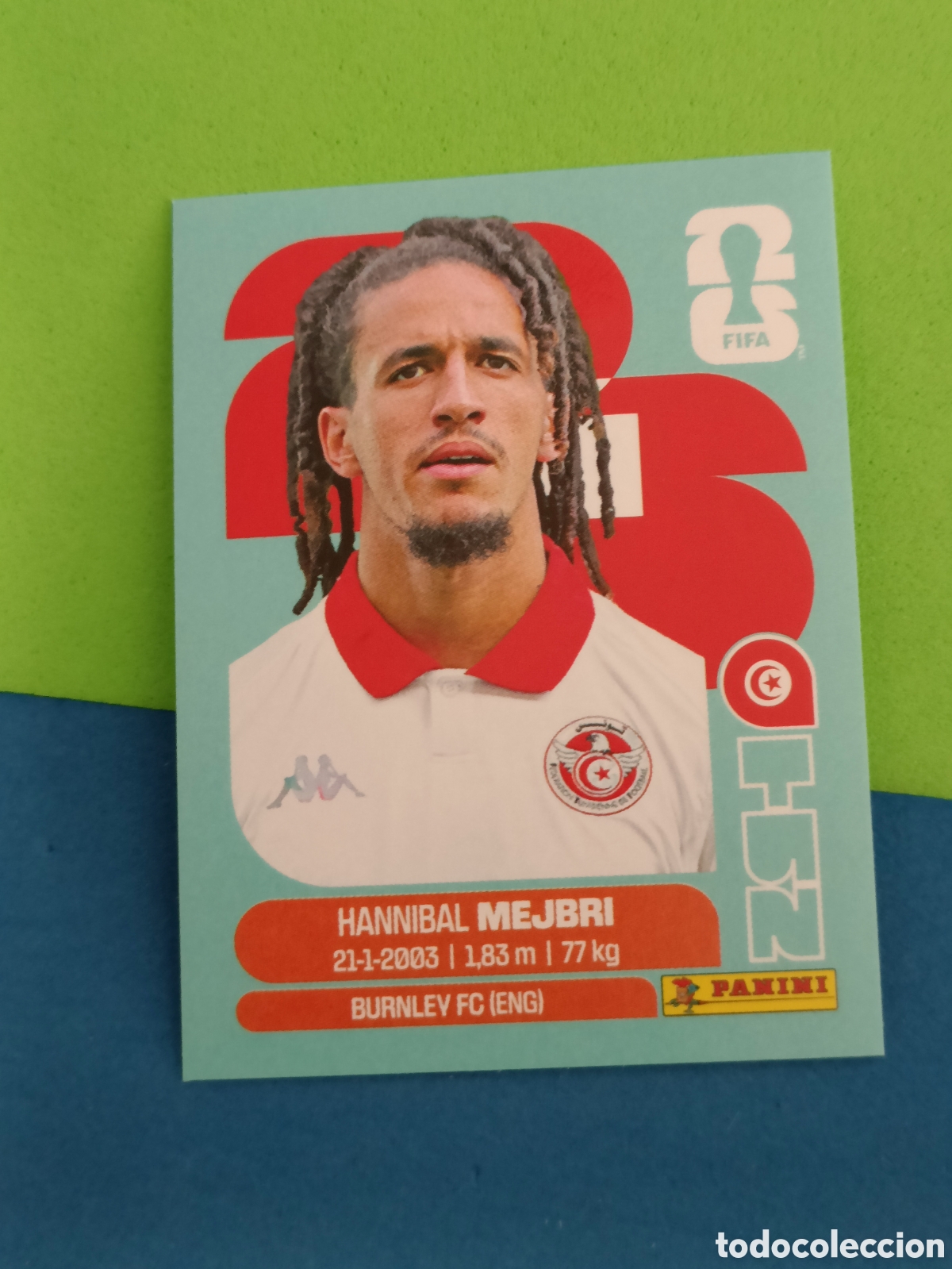 Figurine di Calcio: Panini Mundial Fifa World cup 2026 26 sticker - TUN 14 Mejbri