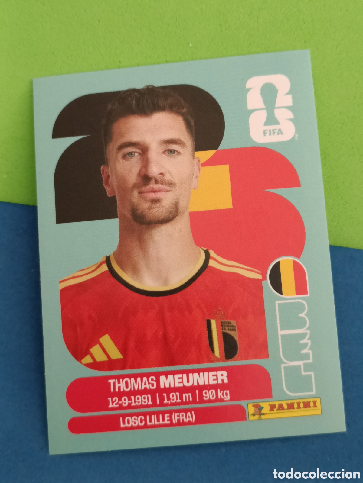 Cromos de f&uacute;tbol: Panini Mundial Fifa World cup 2026 26 sticker - BEL 8 Meunier