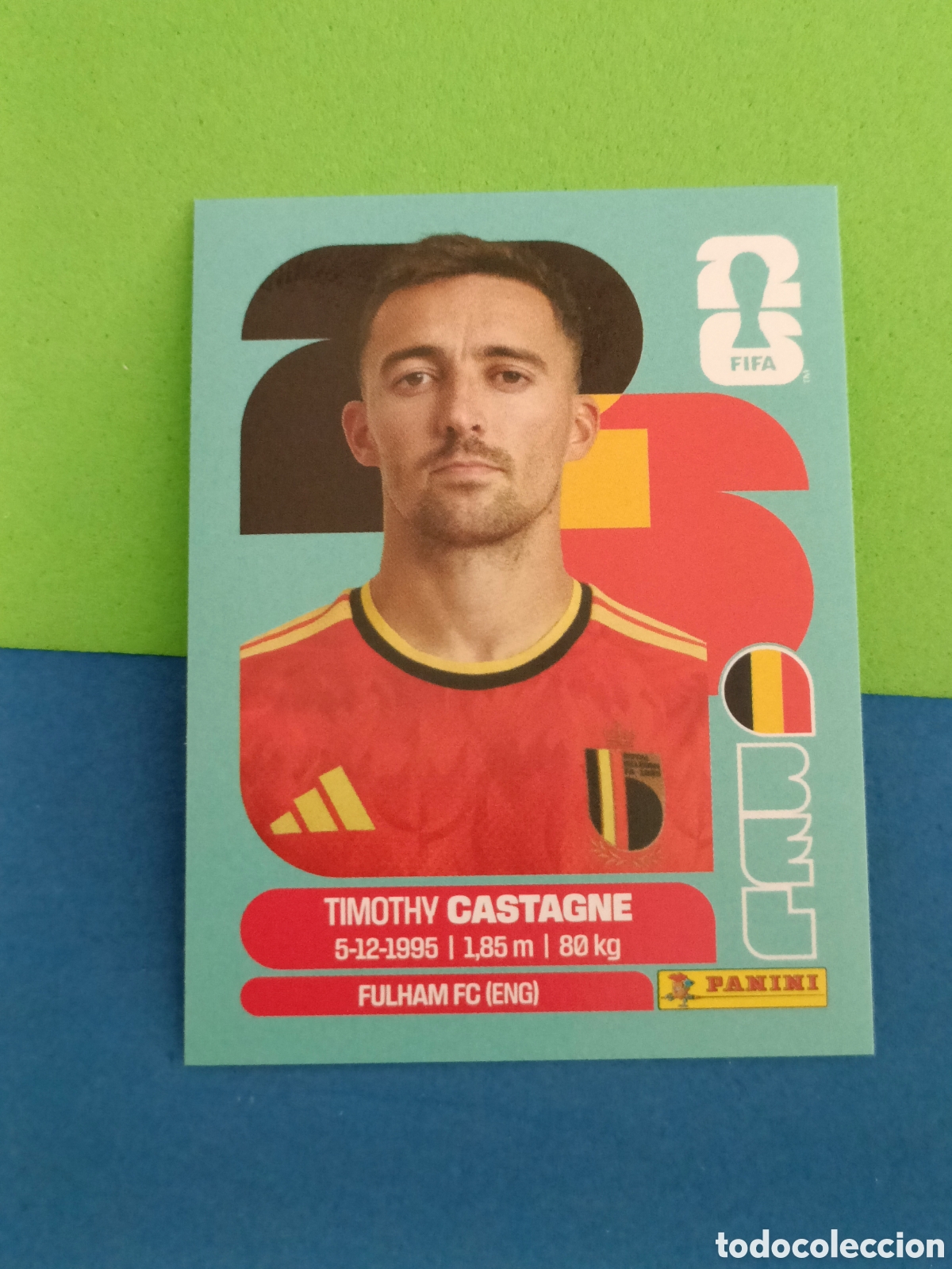 Cromos de f&uacute;tbol: Panini Mundial Fifa World cup 2026 26 sticker - BEL 4 Castagne