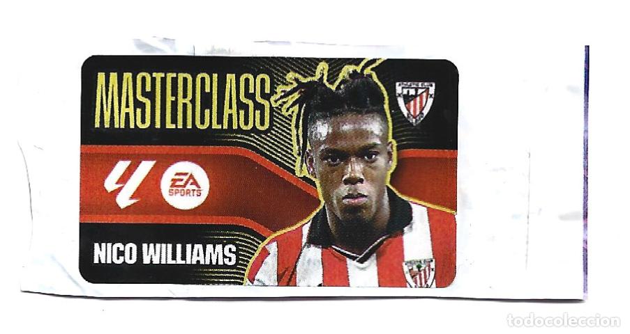 Cromos de Futebol: PANINI EDICIONES ESTE CHICLES LIGA 26/27 2026/2027 - WILLIAMS (ATHLETIC CLUB) MASTERCLASS SIN PEGAR