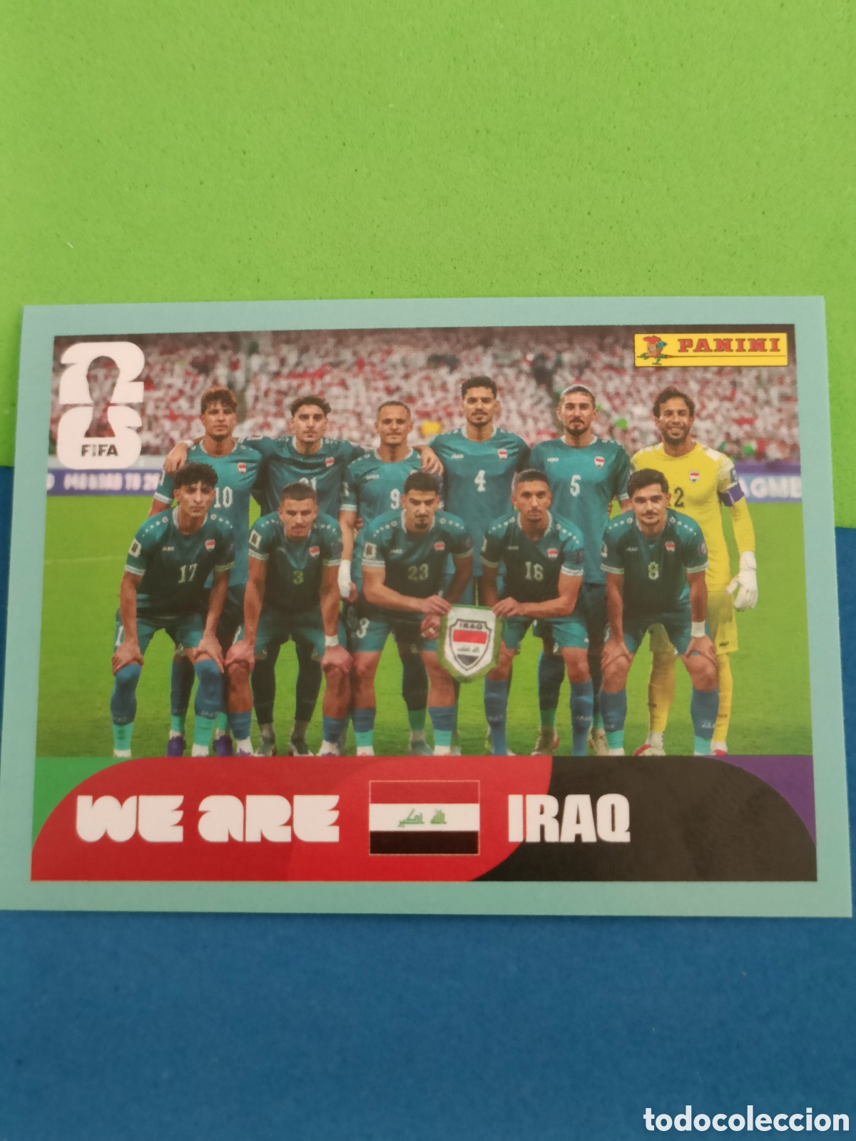 Cromos de Futebol: Panini Mundial Fifa World cup 2026 26 sticker - IRQ 13 Equipo Iraq