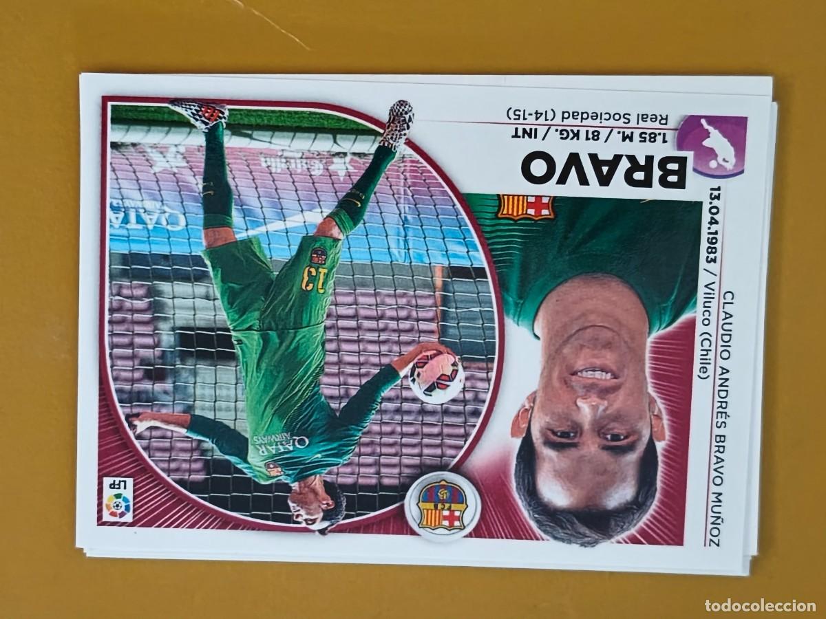 Cromos de f&uacute;tbol: bravo, liga 2014 15 ultimo fichaje