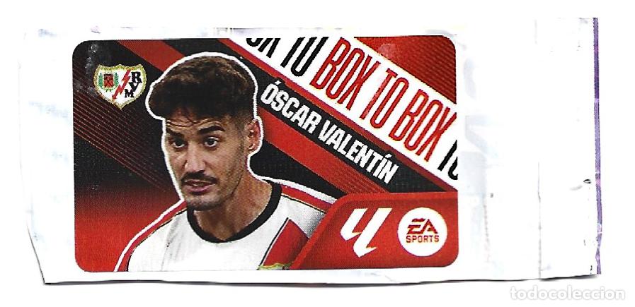 Cromos de Futebol: PANINI EDICIONES ESTE CHICLES LIGA 26/27 2026/2027 - OSCAR VALENTIN (RAYO) BOX TO BOX SIN PEGAR