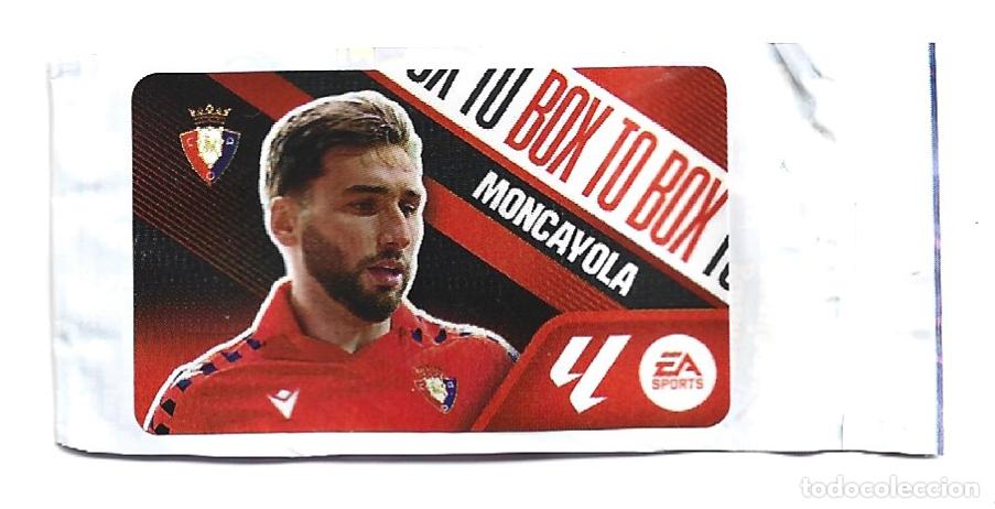 Cromos de Futebol: PANINI EDICIONES ESTE CHICLES LIGA 26/27 2026/2027 - MONCAYOLA (C.A. OSASUNA) BOX TO BOX SIN PEGAR