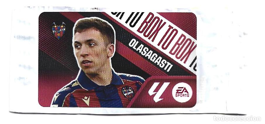 Figurine di Calcio: PANINI EDICIONES ESTE CHICLES LIGA 26/27 2026/2027 - OLASAGASTI (LEVANTE U.D.) BOX TO BOX SIN PEGAR