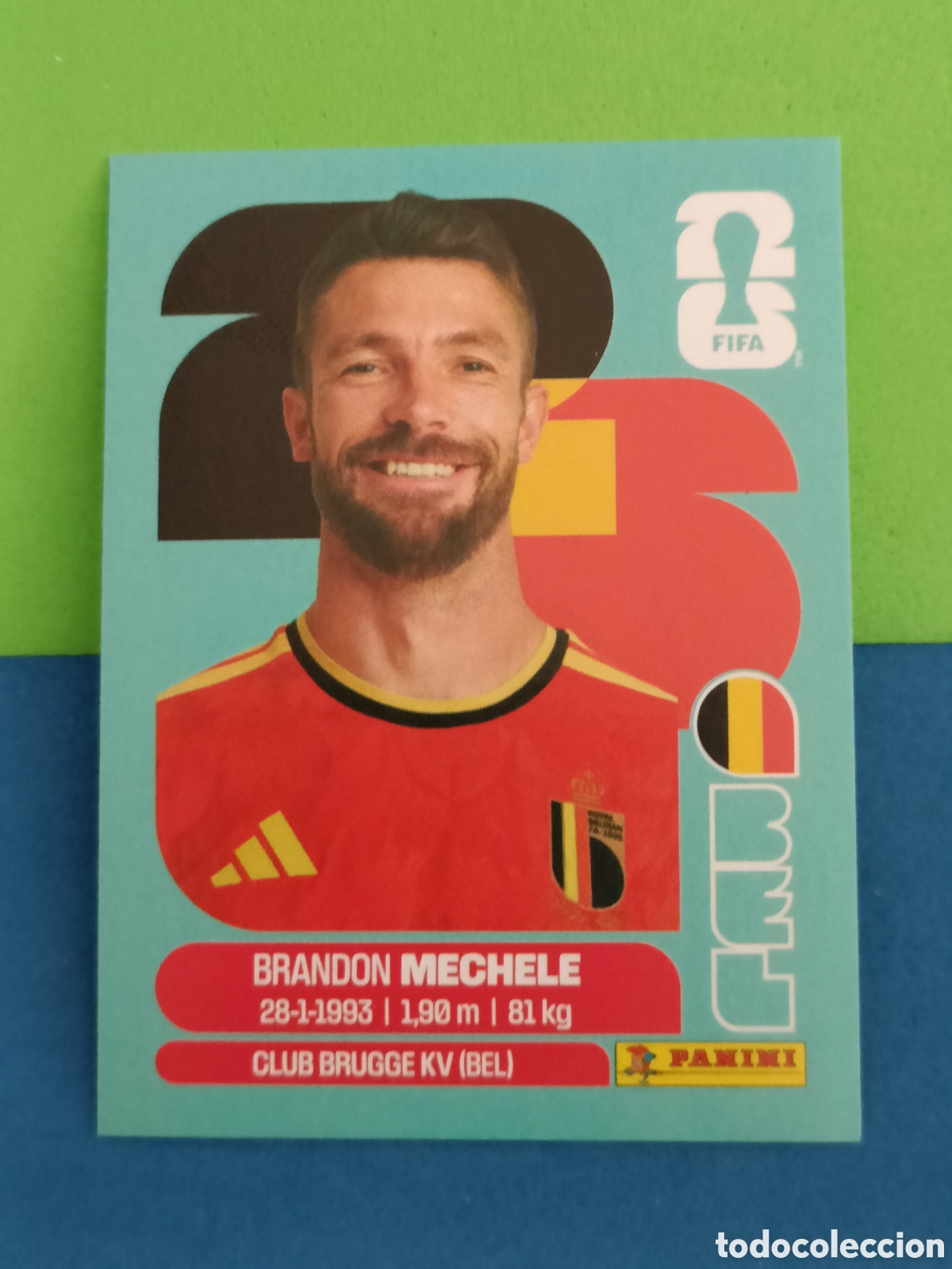 Cromos de f&uacute;tbol: Panini Mundial Fifa World cup 2026 26 sticker - BEL 6 Mechele