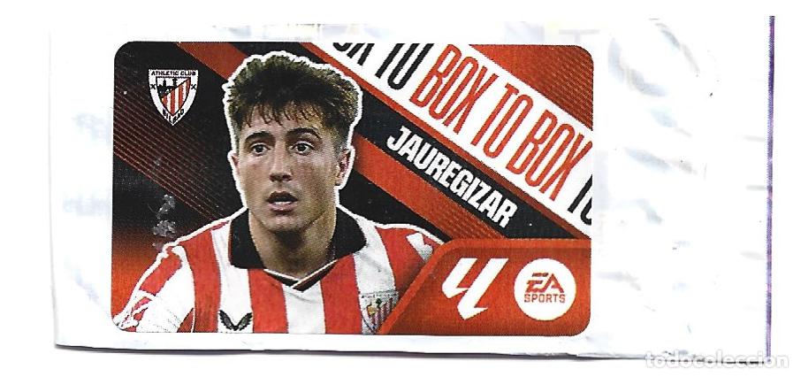 Cromos de f&uacute;tbol: PANINI EDICIONES ESTE CHICLES LIGA 26/27 2026/2027 - JAUREGIZAR (ATHLETIC CLUB) BOX TO BOX SIN PEGAR