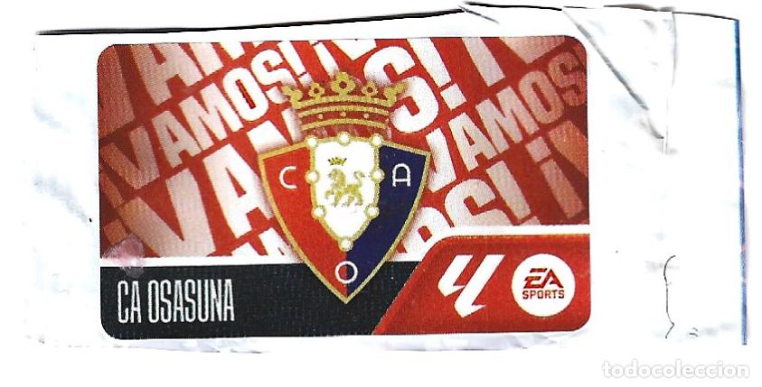 Cromos de f&uacute;tbol: PANINI EDICIONES ESTE CHICLES LIGA 26/27 2026/2027 - ESCUDO (C.A. OSASUNA) SIN PEGAR