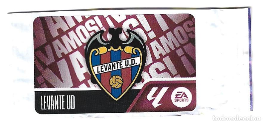 Cromos de f&uacute;tbol: PANINI EDICIONES ESTE CHICLES LIGA 26/27 2026/2027 - ESCUDO (LEVANTE U.D.) SIN PEGAR