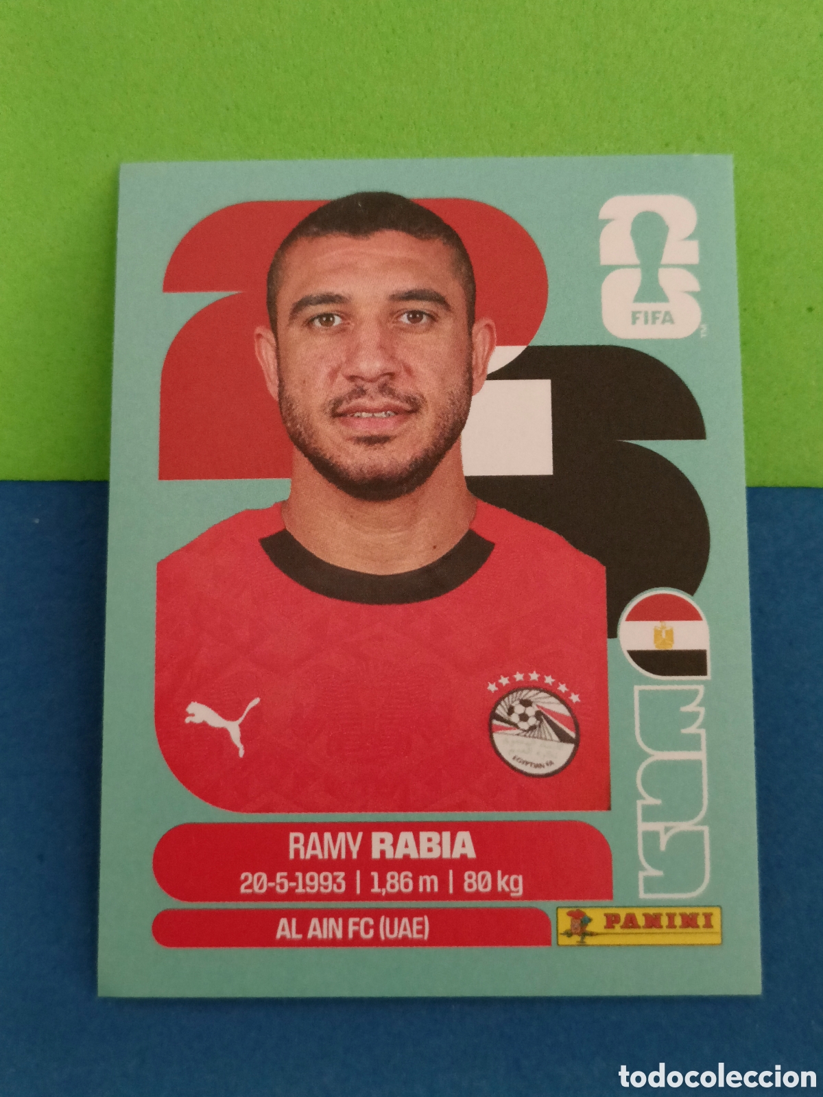 Cromos de f&uacute;tbol: Panini Mundial Fifa World cup 2026 26 sticker - EGY 7 Rabia
