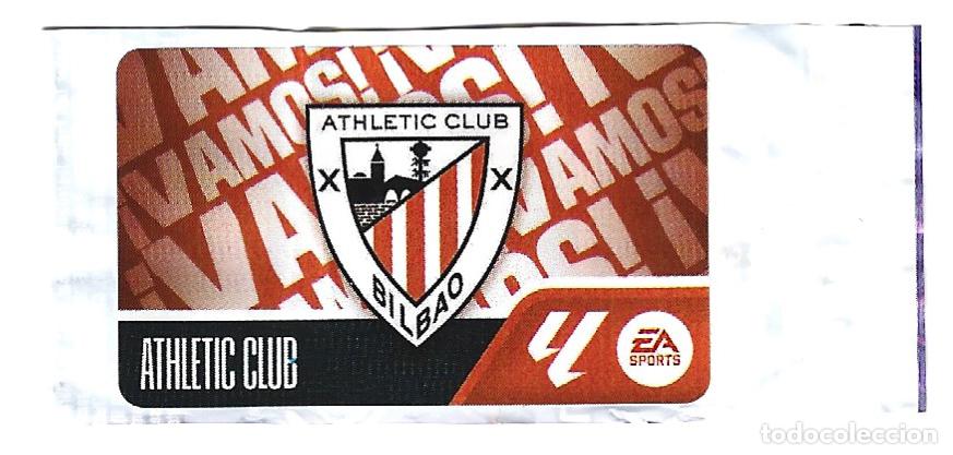 Figurine di Calcio: PANINI EDICIONES ESTE CHICLES LIGA 26/27 2026/2027 - ESCUDO (ATHLETIC CLUB) SIN PEGAR