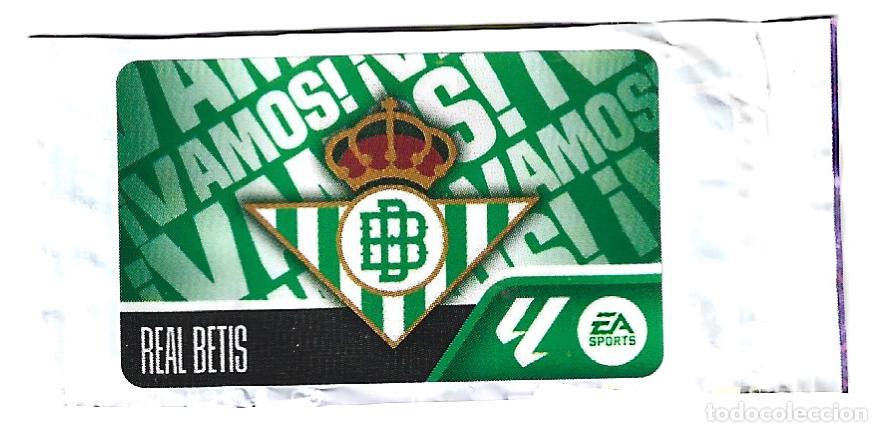 Cartes &agrave; collectionner de Football: PANINI EDICIONES ESTE CHICLES LIGA 26/27 2026/2027 - ESCUDO (REAL BETIS) SIN PEGAR