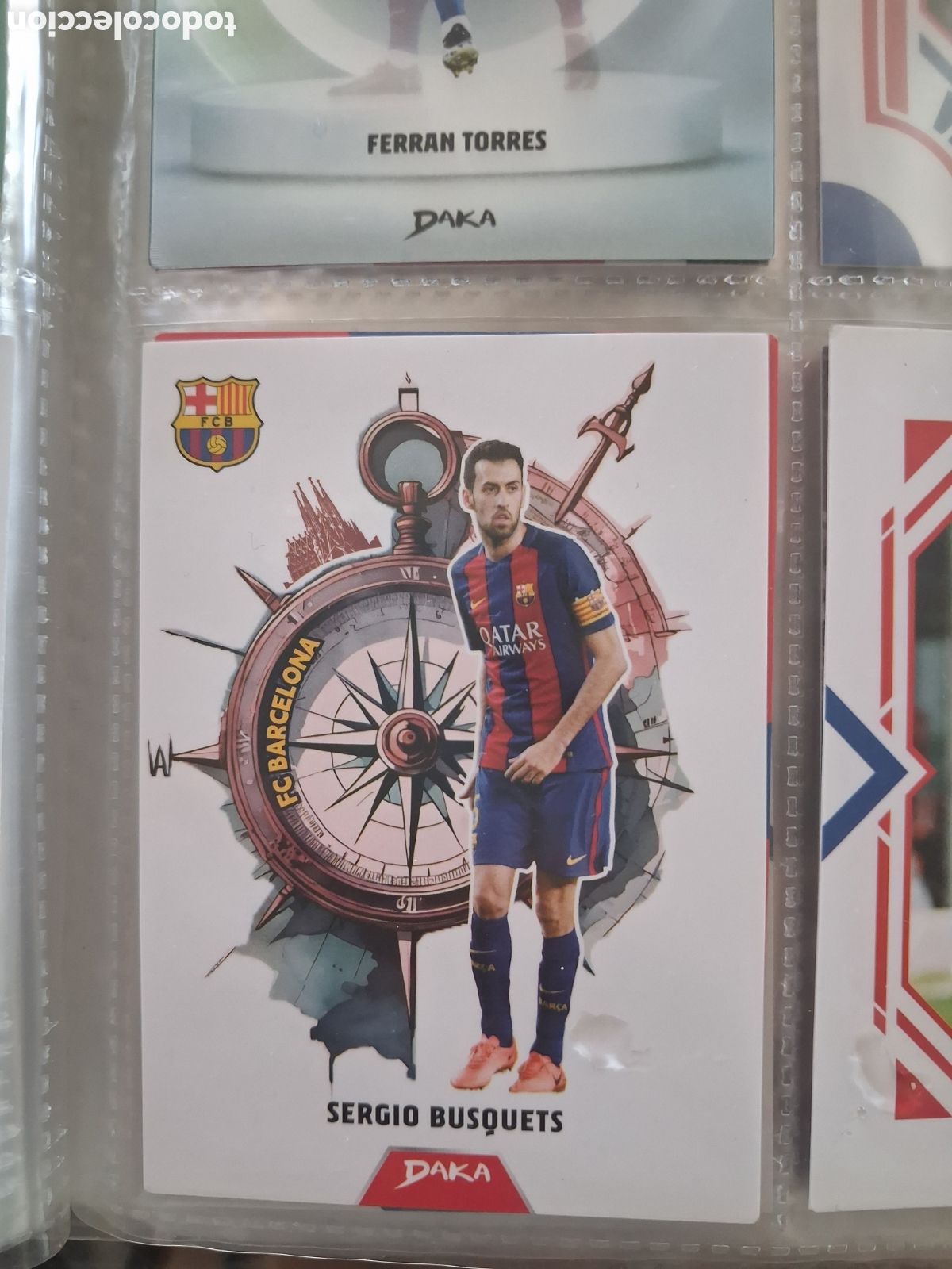 Figurine di Calcio: Sergios busquets top audience brujula patson daka
