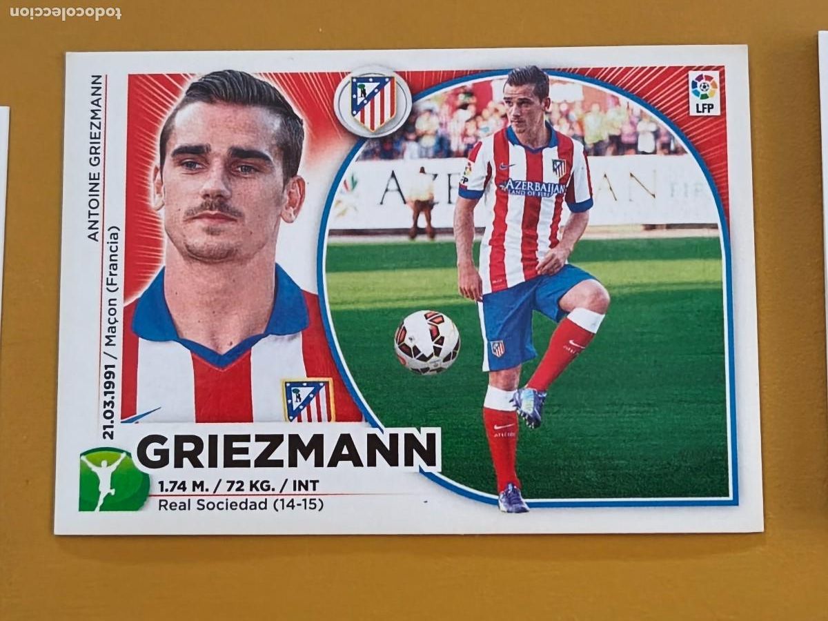 Figurine di Calcio: griezmann, liga 2014 15 ultimo fichaje