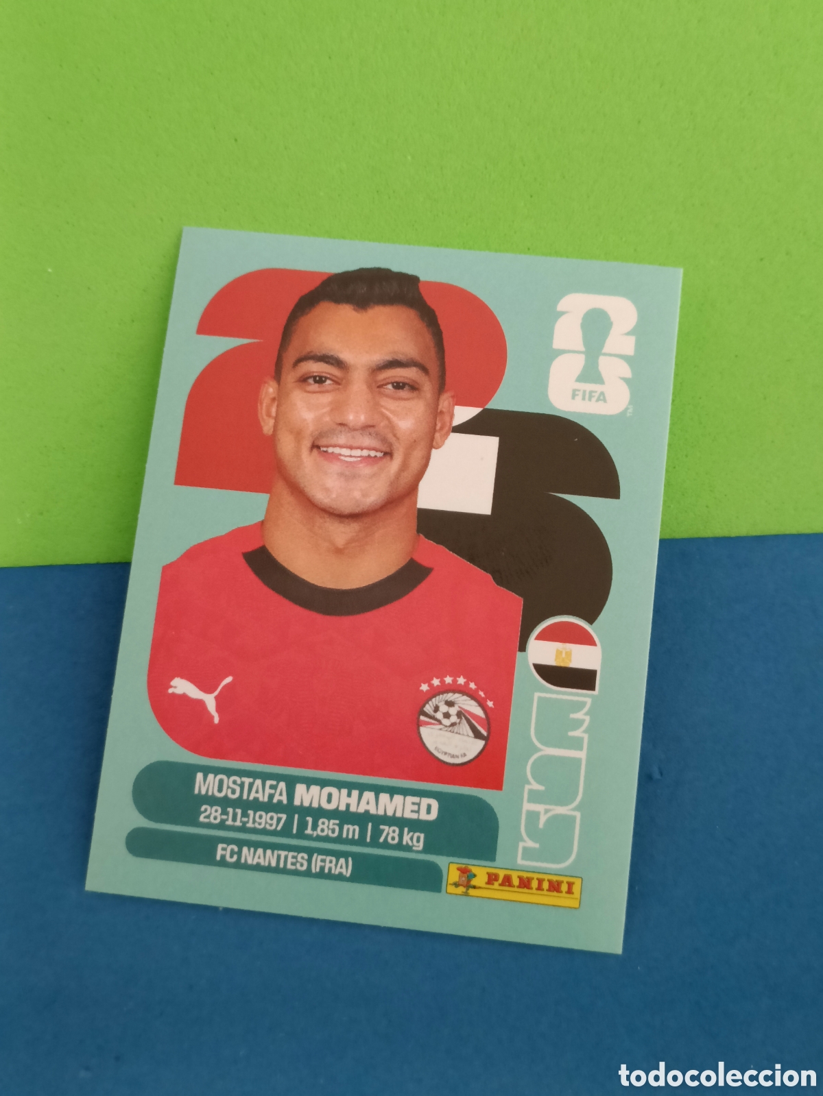 Figurine di Calcio: Panini Mundial Fifa World cup 2026 26 sticker - EGY 18 Mohamed