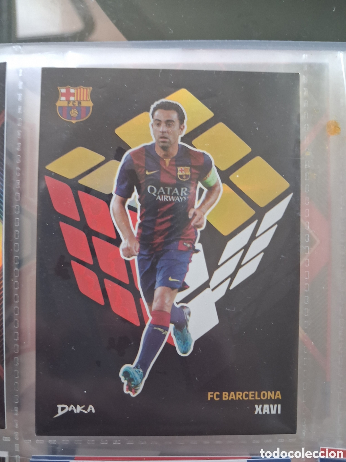 Figurine di Calcio: Xavi hernandez rubic numerada 10/10 patson daka