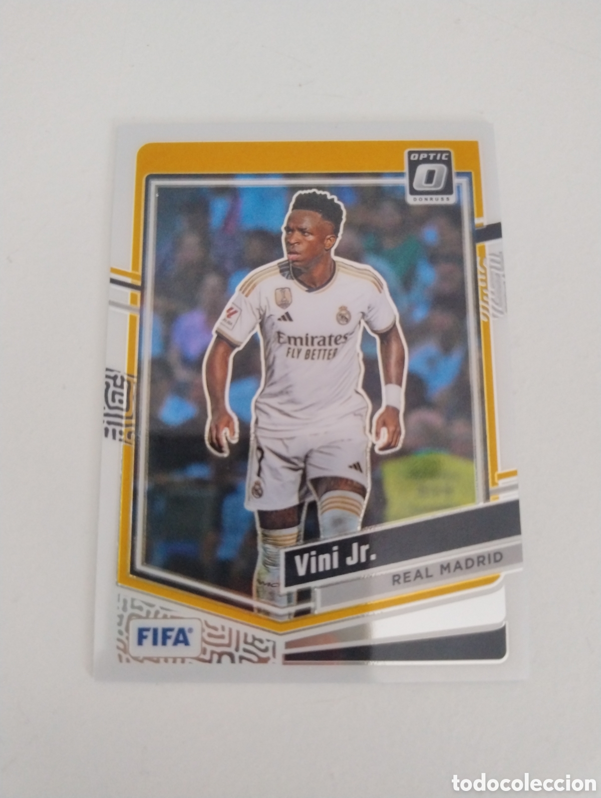 Figurine di Calcio: 119 - Vini Jr Vinicius - Real Madrid - Panini Donruss FIFA 2023 - 2024 Optic