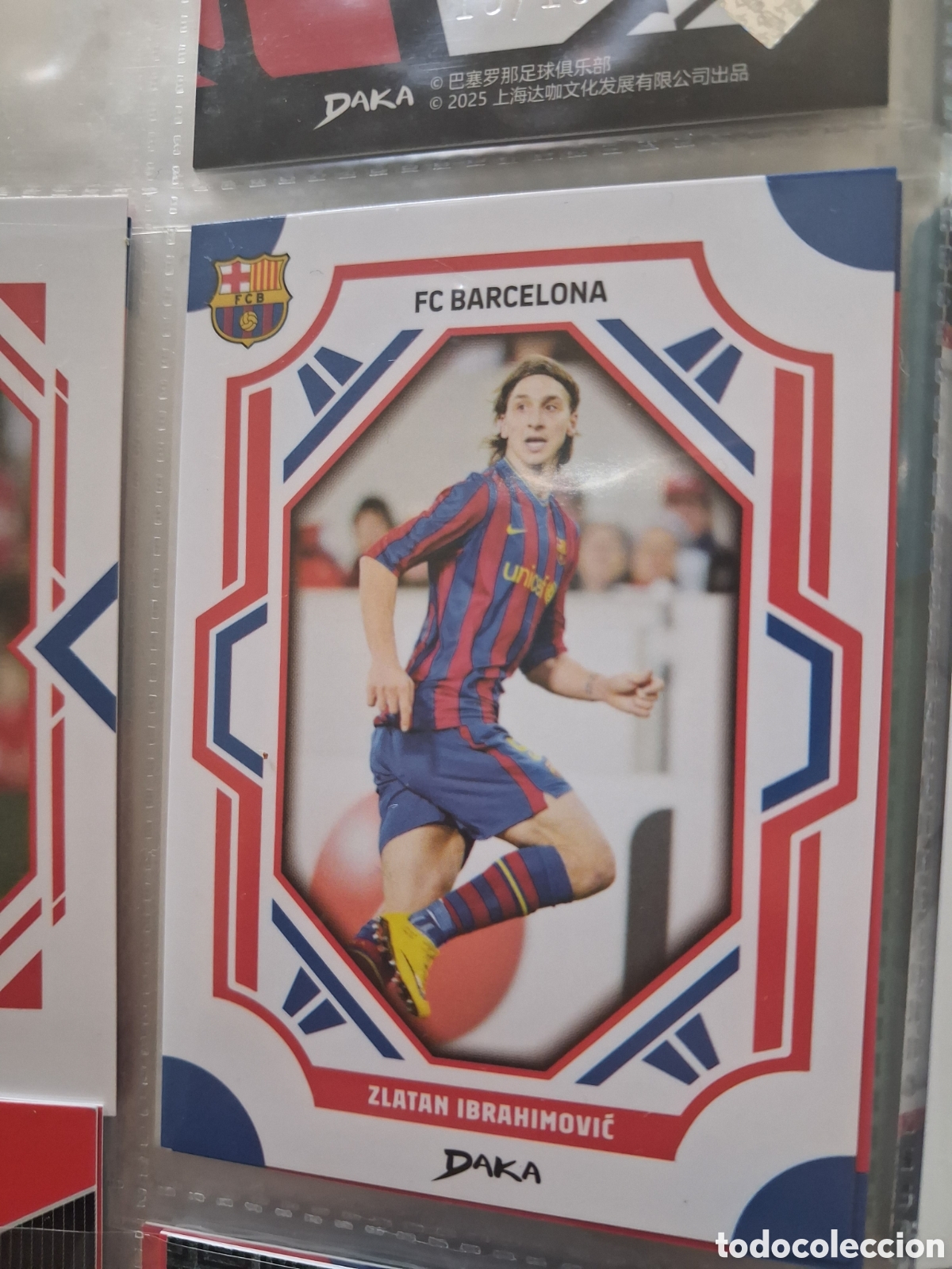 Cromos de f&uacute;tbol: FCB-28-B Zlatan IBRAHIMOVIC (FC Barcelona). DAKA Topps Audience 2025 2026 25 26