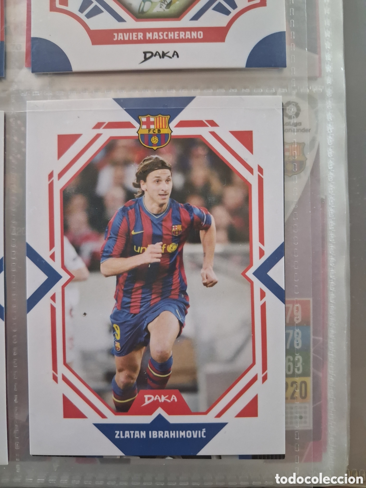 Cromos de f&uacute;tbol: 28-A ZLATAN IBRAHIMOVIC BASE ⚽ DAKA TOP AUDIENCE BARCELONA 2025 2026 25 26 ⚽