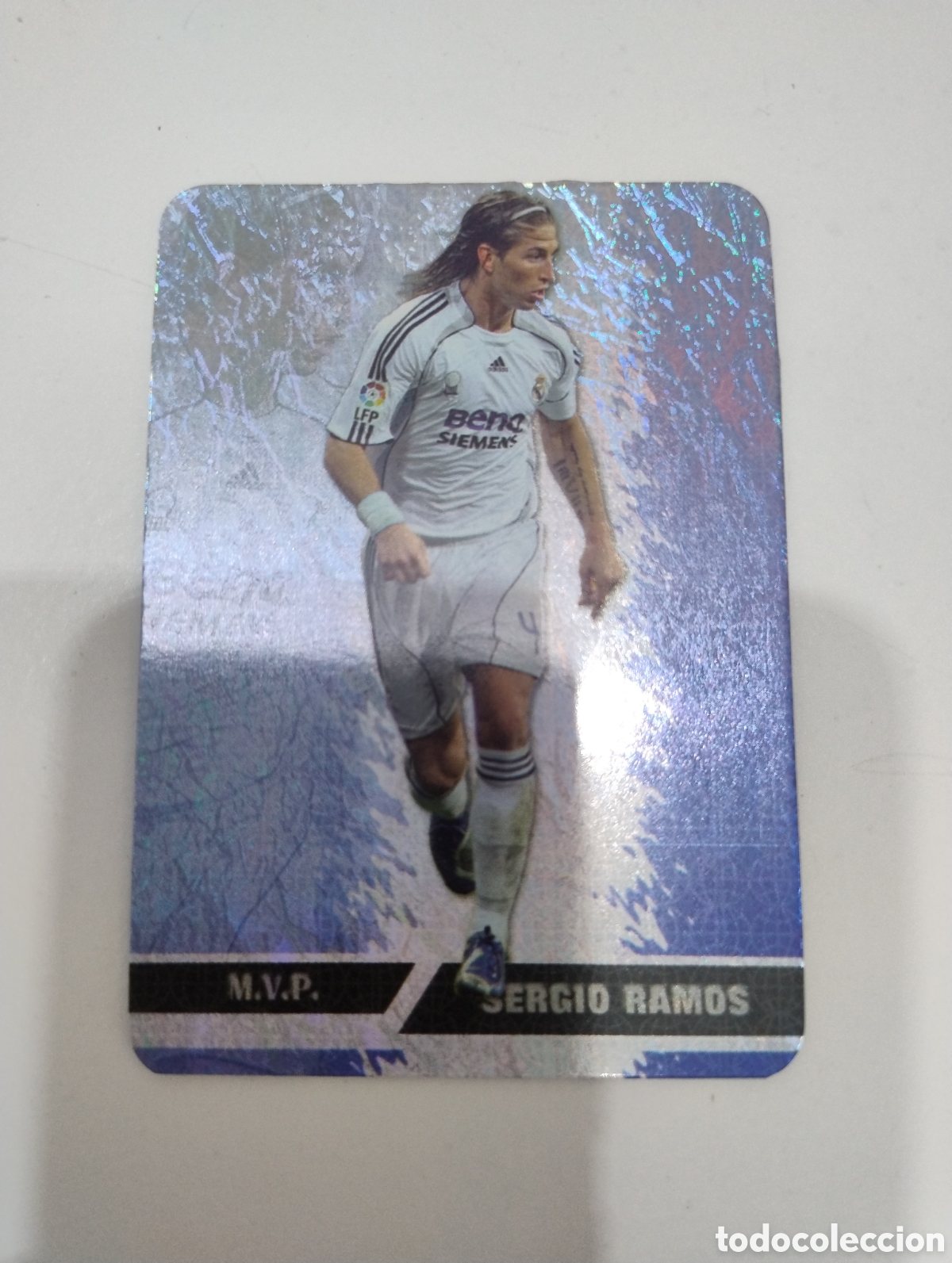 Cromos de f&uacute;tbol: 541 - Sergio Ramos - Real Madrid - Mundicromo Liga 2008 MVP