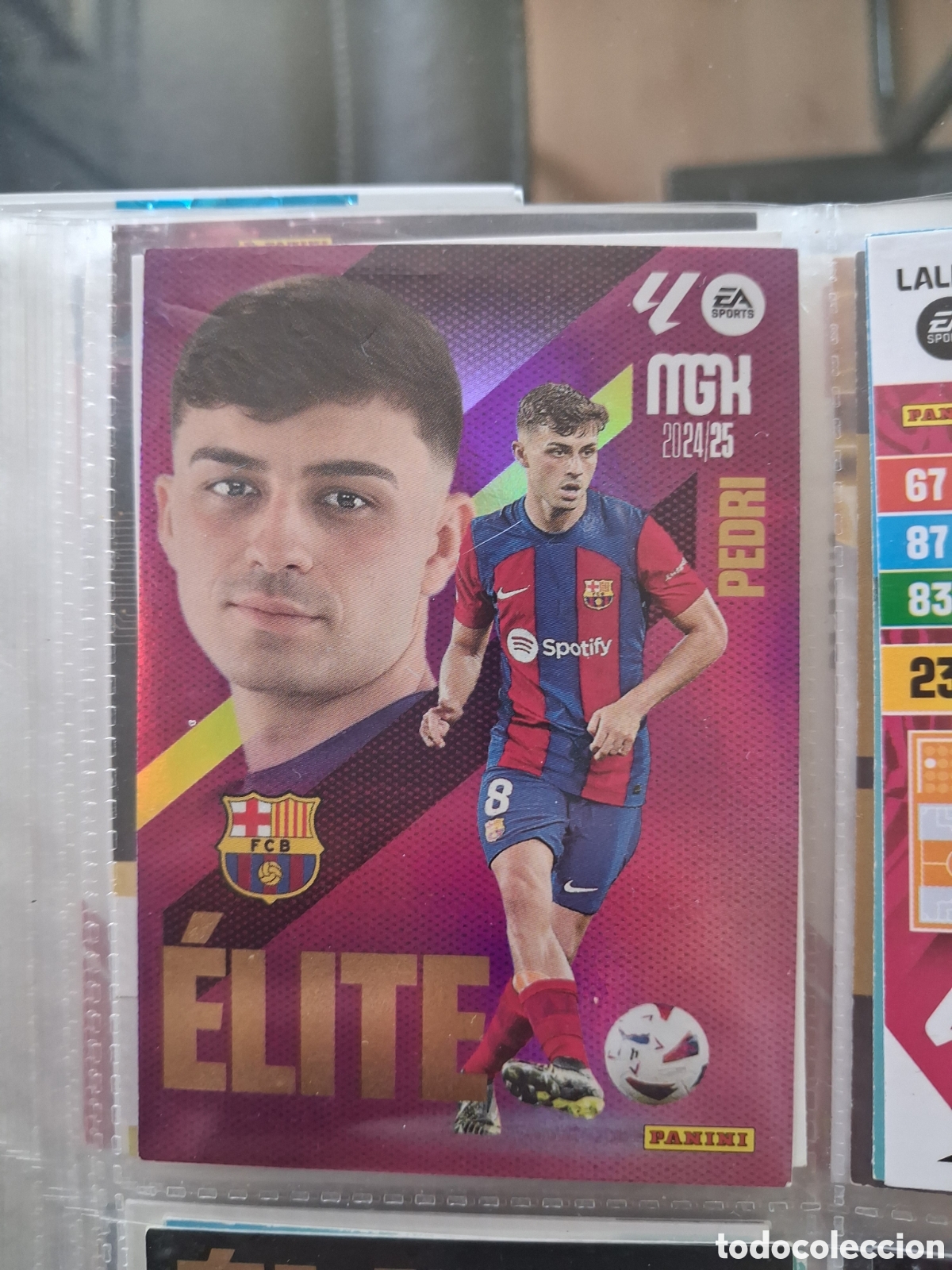 Cromos de Futebol: PEDRI 13 &Eacute;lite FC Barcelona Megacracks MGK 24 25