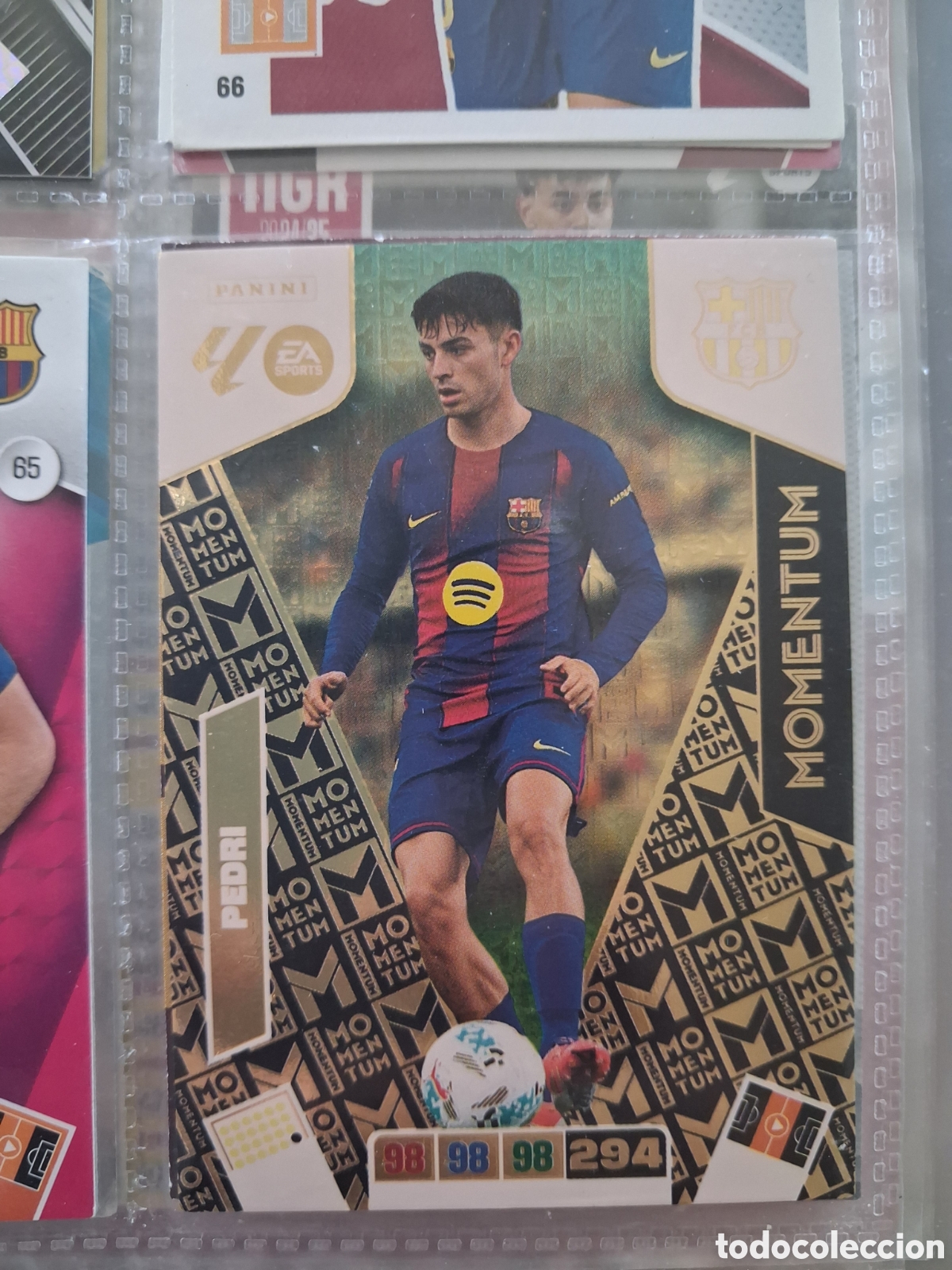 Cromos de Futebol: MOMENTUM PEDRI BARCELONA ADRENALYN 25-26