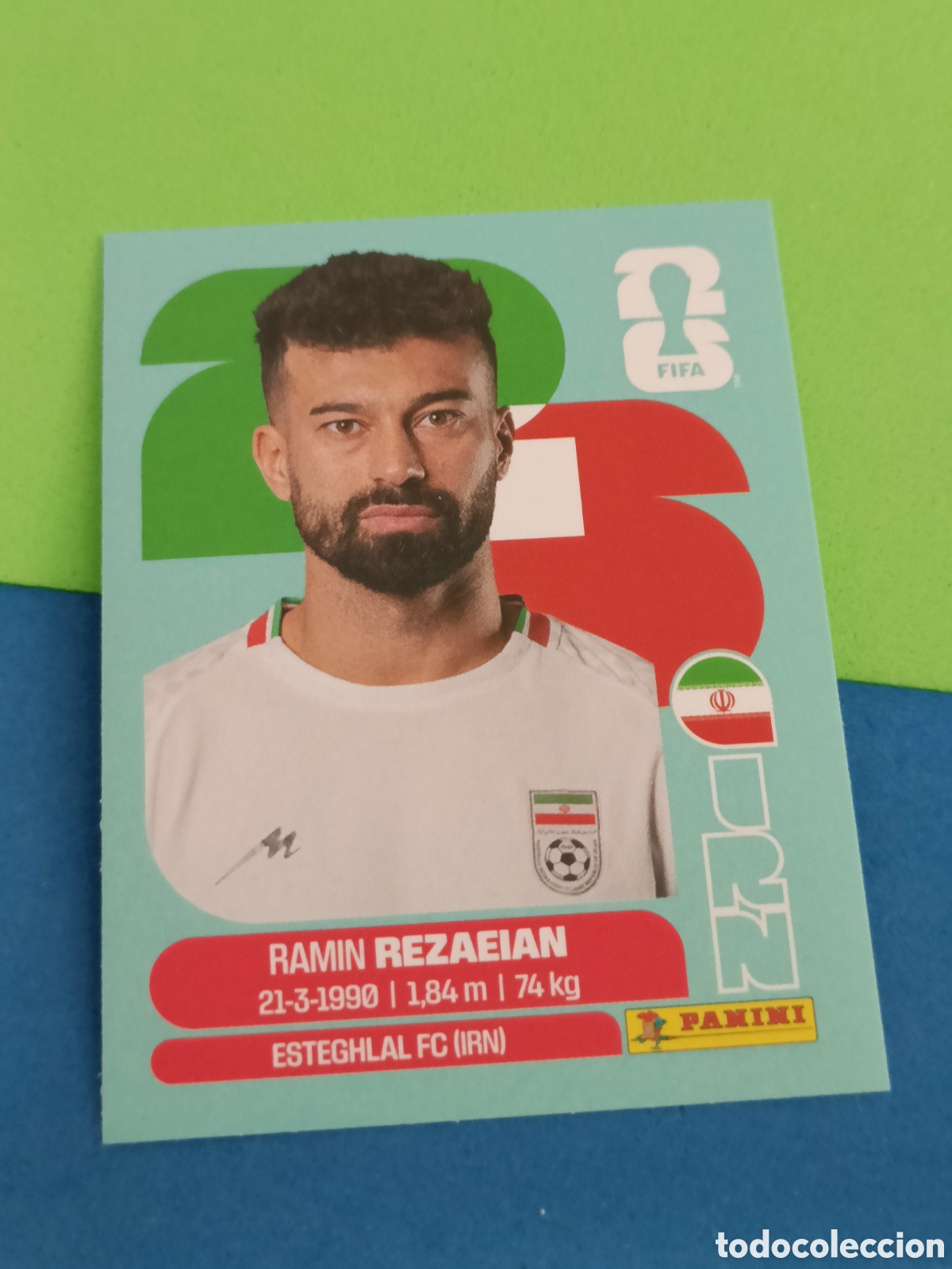 Cromos de Futebol: Panini Mundial Fifa World cup 2026 26 sticker - IRN 7 Rezaeian