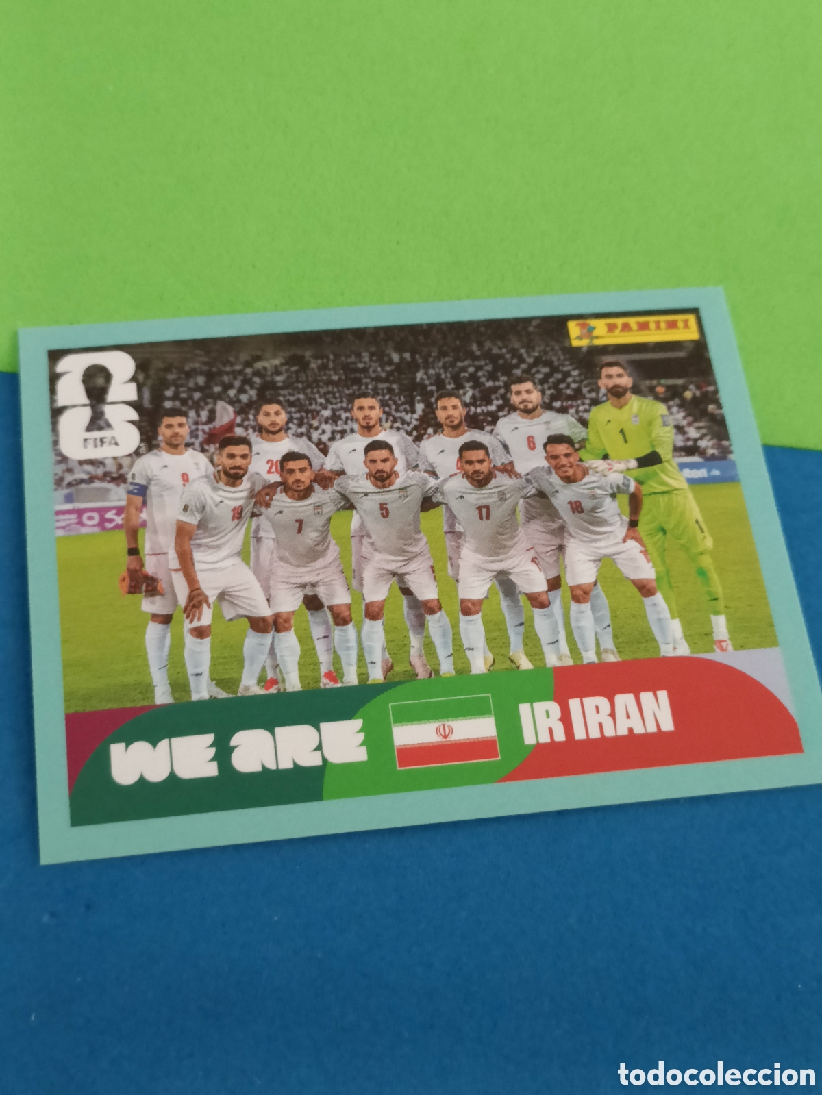Cromos de Futebol: Panini Mundial Fifa World cup 2026 26 sticker - IRN 13 Equipo Ir&aacute;n