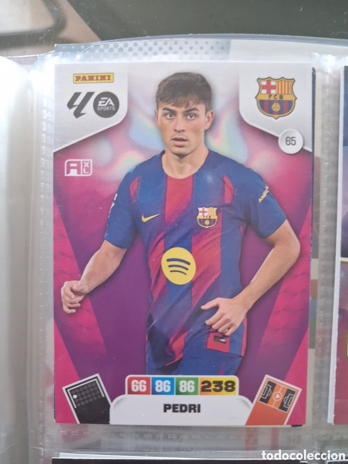 Cromos de Futebol: 65 PEDRI FC BARCELONA | ADRENALYN XL LALIGA 2025-26