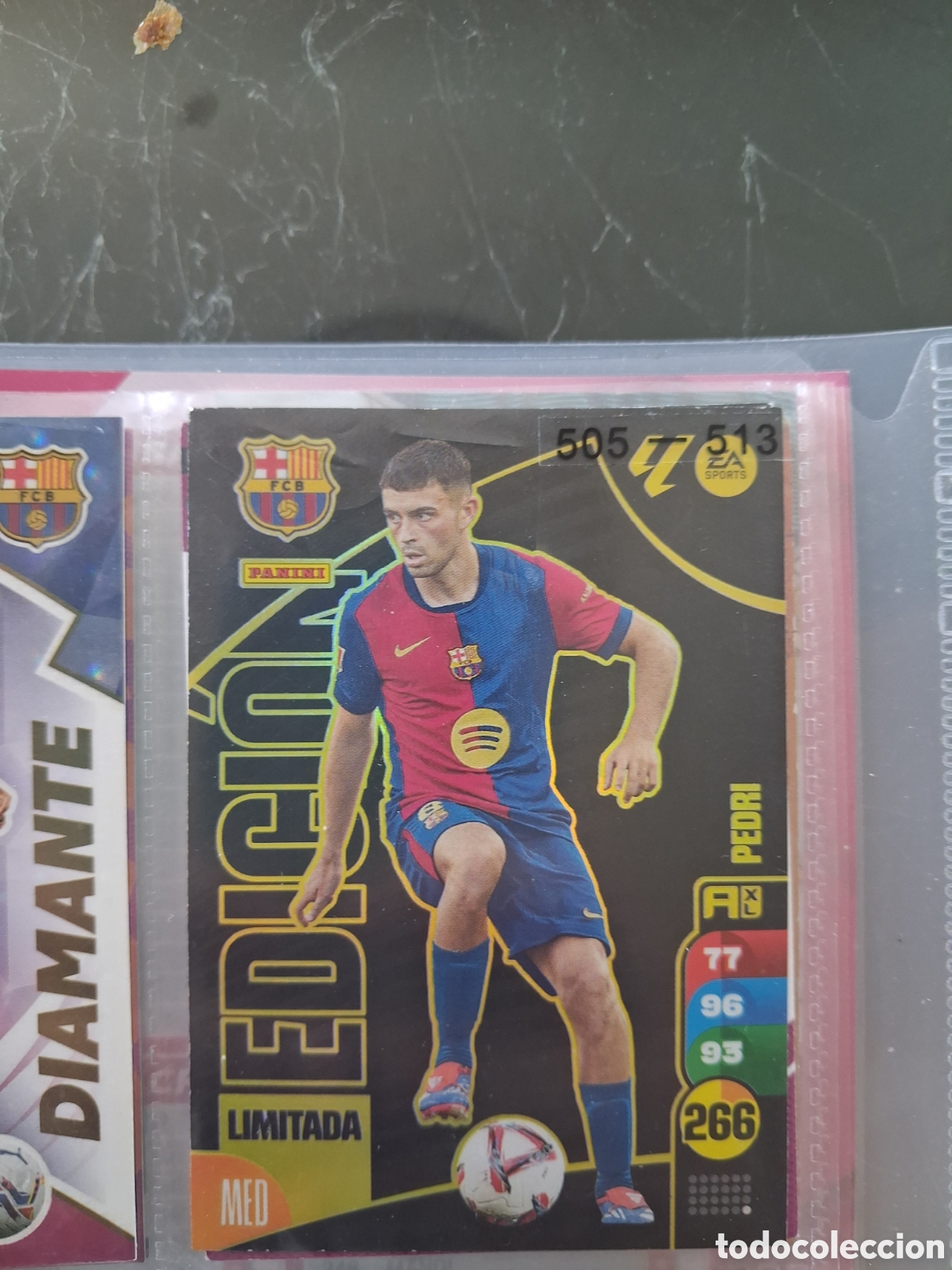 Figurine di Calcio: FICHA PEDRI - ADRENALYN 24 25 - PANINI 2024 - 25 - CROMO - EDICION LIMITADA