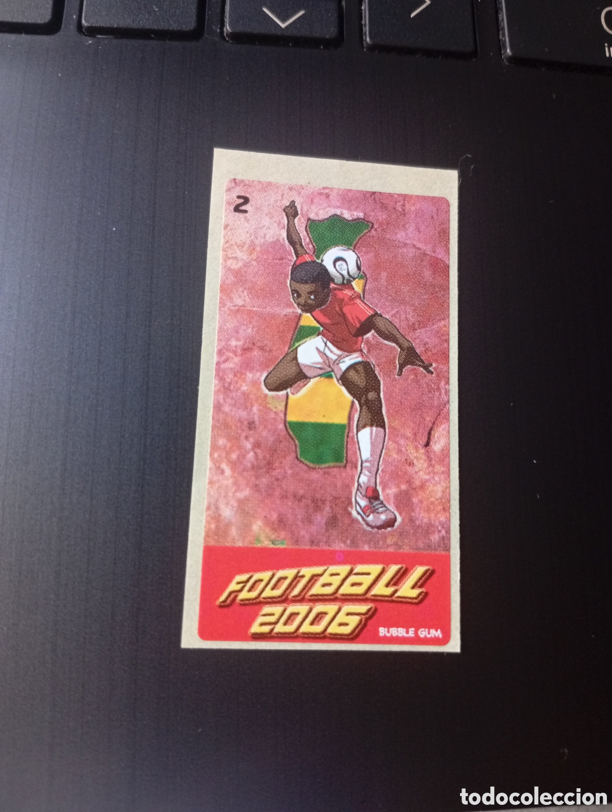 Figurine di Calcio: CROMO CHICLE FOOTBALL 2006 SUPERSTARS SUPER STARS BUBBLE GUM CROMOS CROMO N &ordm; 2 TOGO