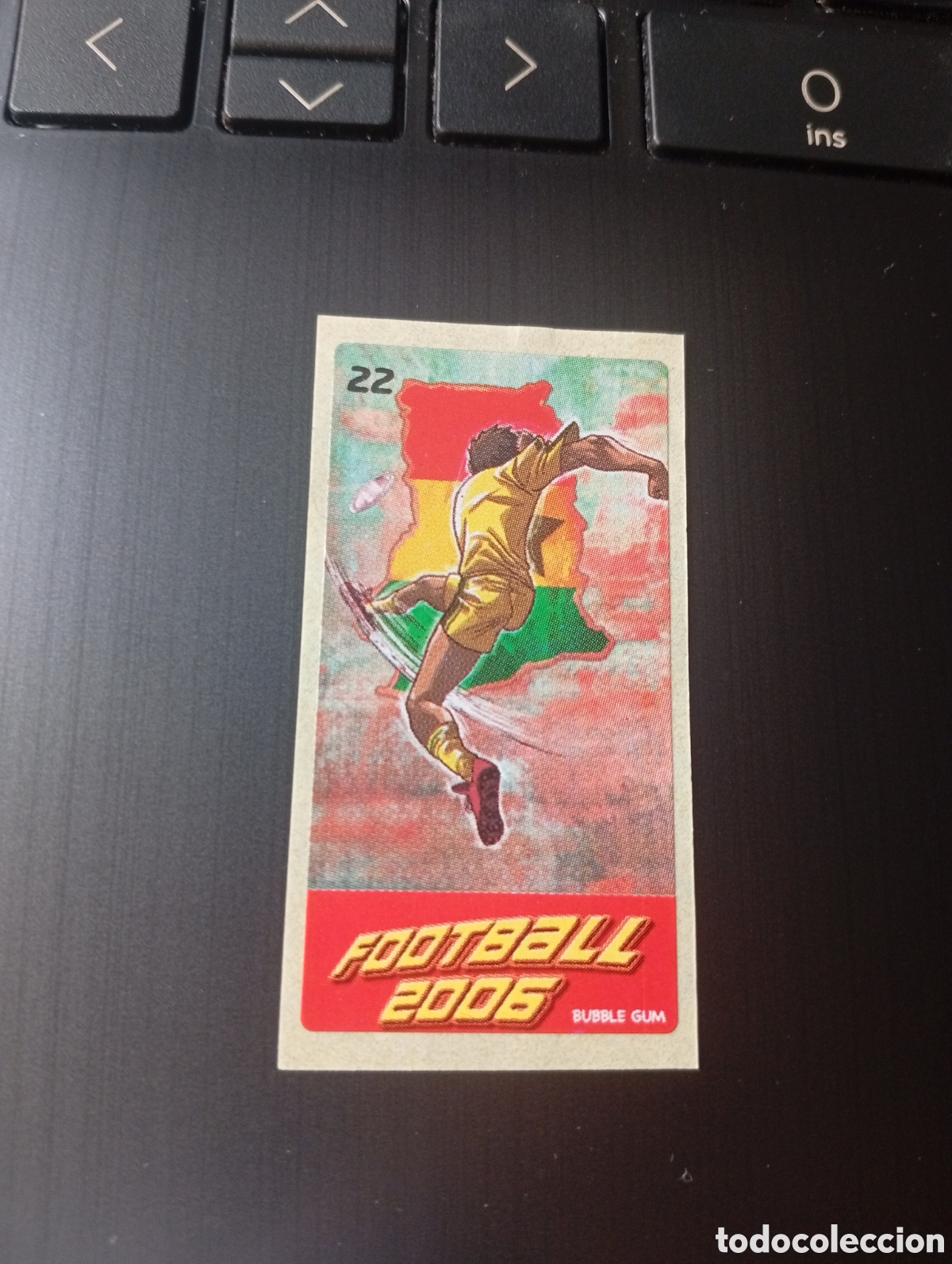 Cromos de f&uacute;tbol: CROMO CHICLE FOOTBALL 2006 SUPERSTARS SUPER STARS BUBBLE GUM CROMOS CROMO N &ordm; 22 GHANA