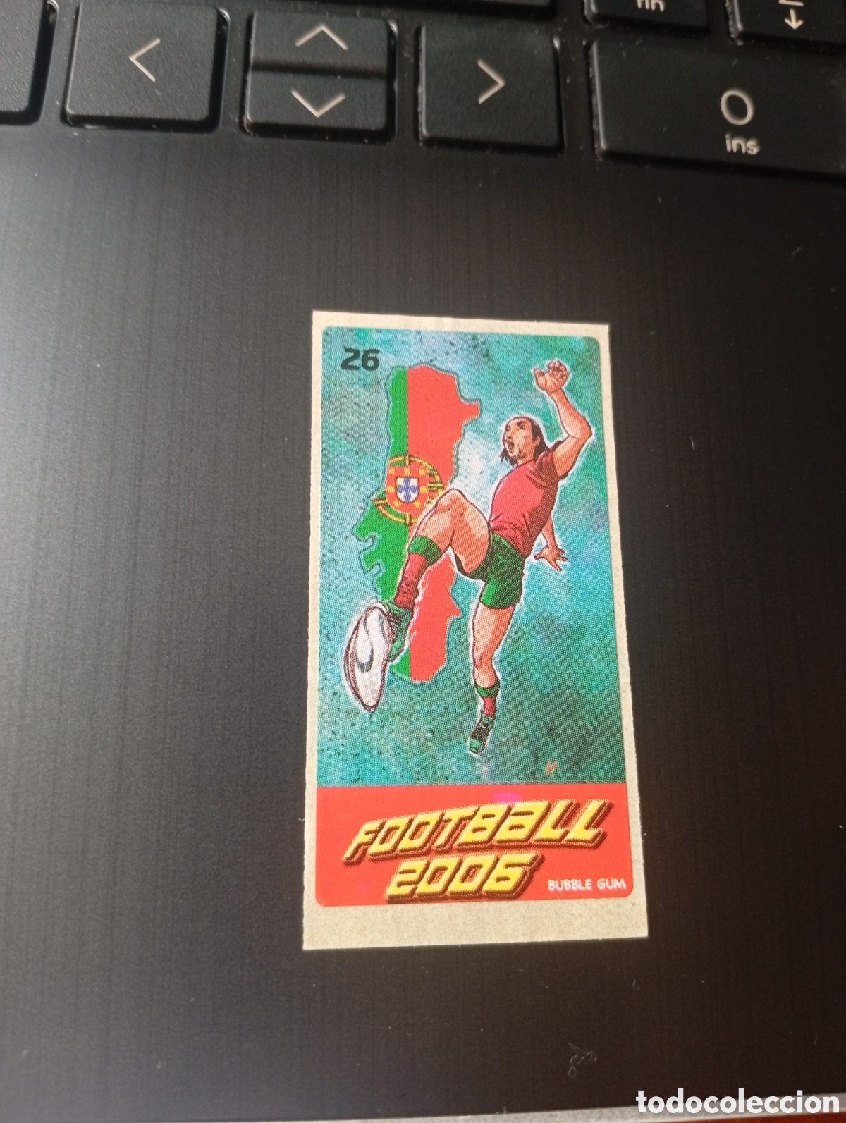 Cromos de f&uacute;tbol: CROMO CHICLE FOOTBALL 2006 SUPERSTARS SUPER STARS BUBBLE GUM CROMOS CROMO N &ordm; 26 PORTUGAL