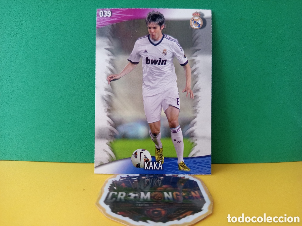 Cromos de Futebol: ❇️ CROMO CARD ⚽ KAK&Aacute; REAL MADRID 39 FICHAS LIGA QUIZ GAME 2014 13 14 2013 2014 MUNDICROMO ❇️