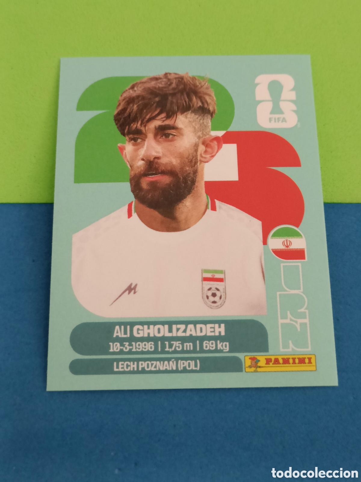Cromos de Futebol: Panini Mundial Fifa World cup 2026 26 sticker - IRN 20 Gholizadeh