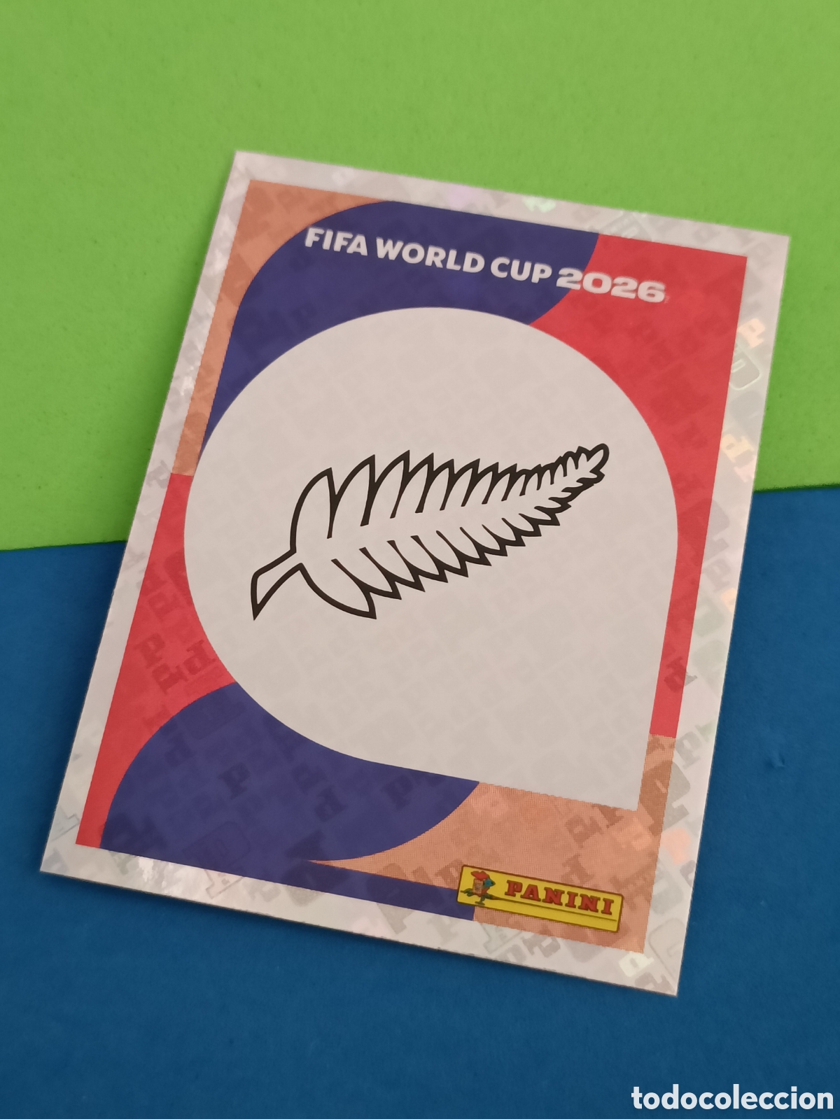 Cromos de f&uacute;tbol: Panini Mundial Fifa World cup 2026 26 sticker - NZL 1 Escudo Nueva Zelanda