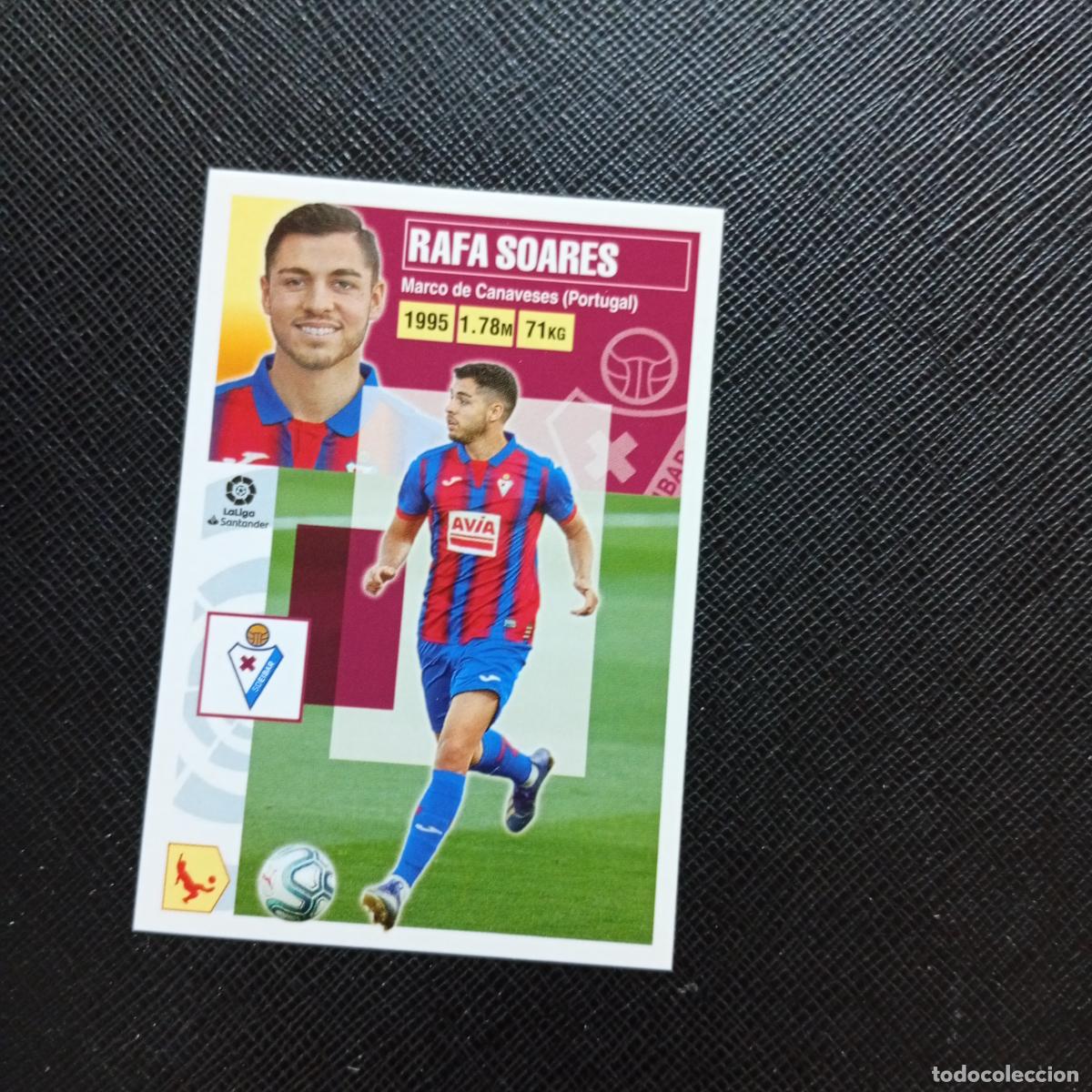 Cromos de f&uacute;tbol: RAFA SOARES EIBAR ESTE 2020 2021 CROMO FUTBOL LIGA 20 21 - SIN PEGAR - A97 PG280 COLOCA