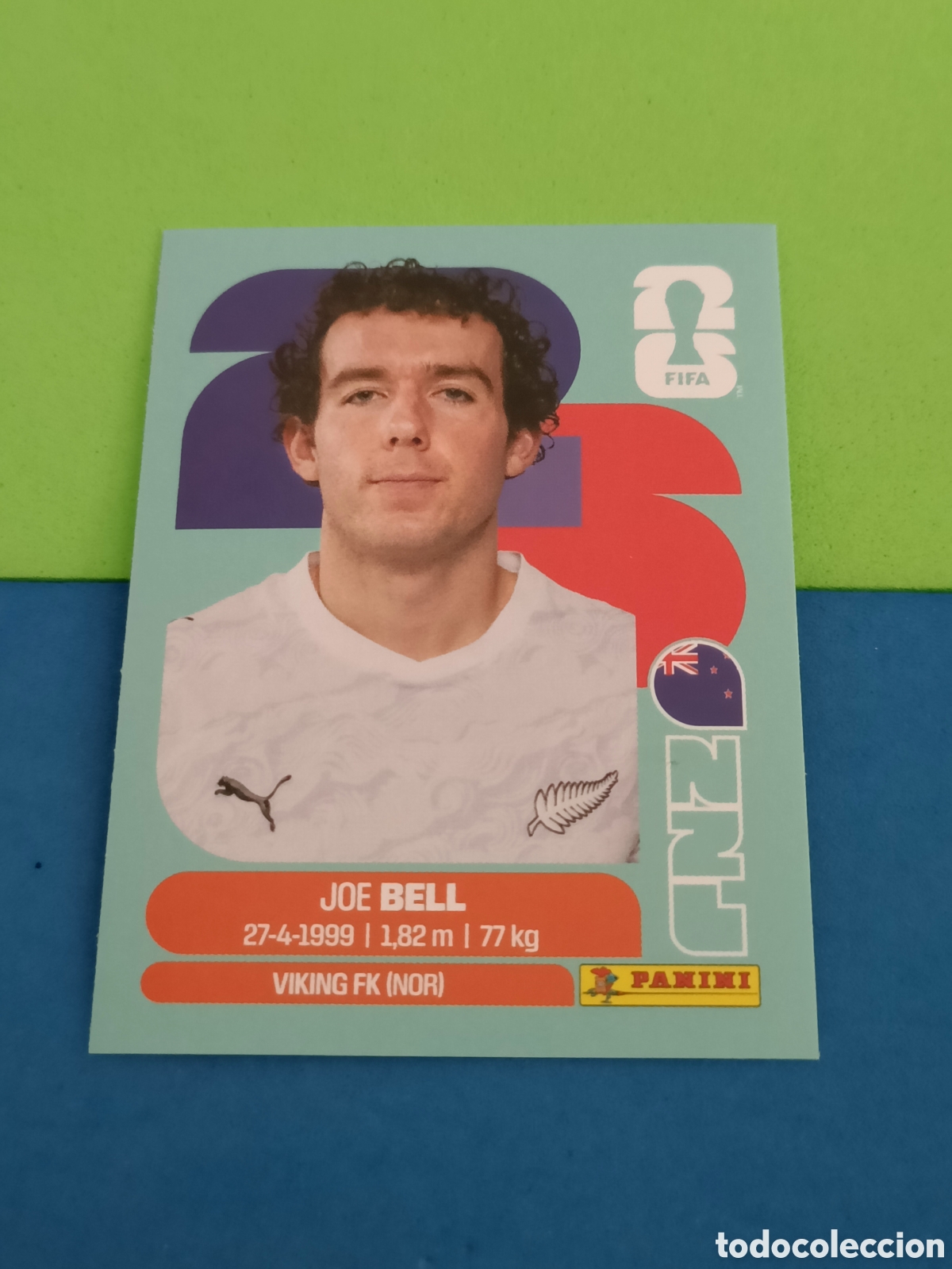 Cromos de f&uacute;tbol: Panini Mundial Fifa World cup 2026 26 sticker - NZL 10 Bell