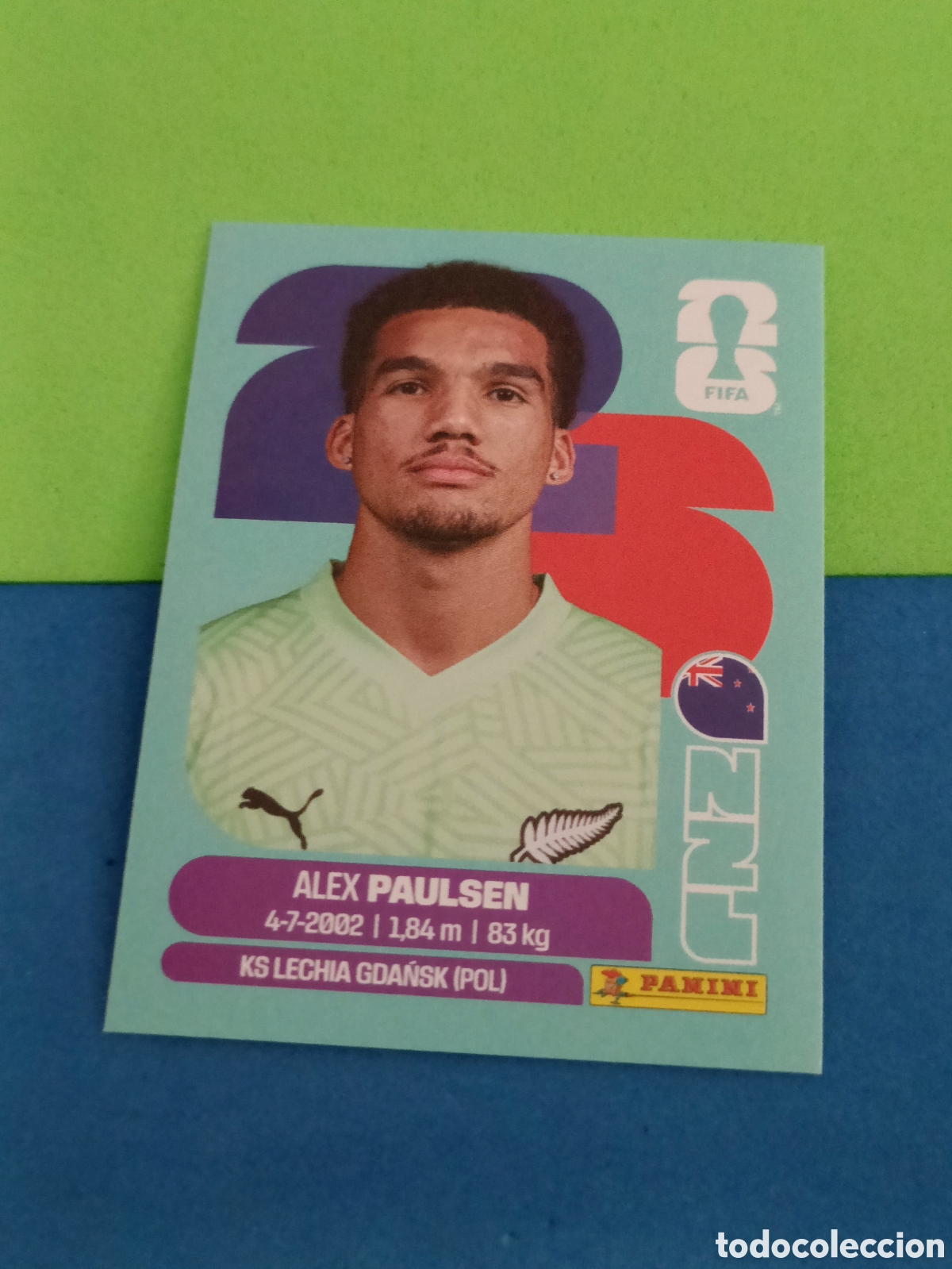 Cromos de f&uacute;tbol: Panini Mundial Fifa World cup 2026 26 sticker - NZL 3 Paulsen