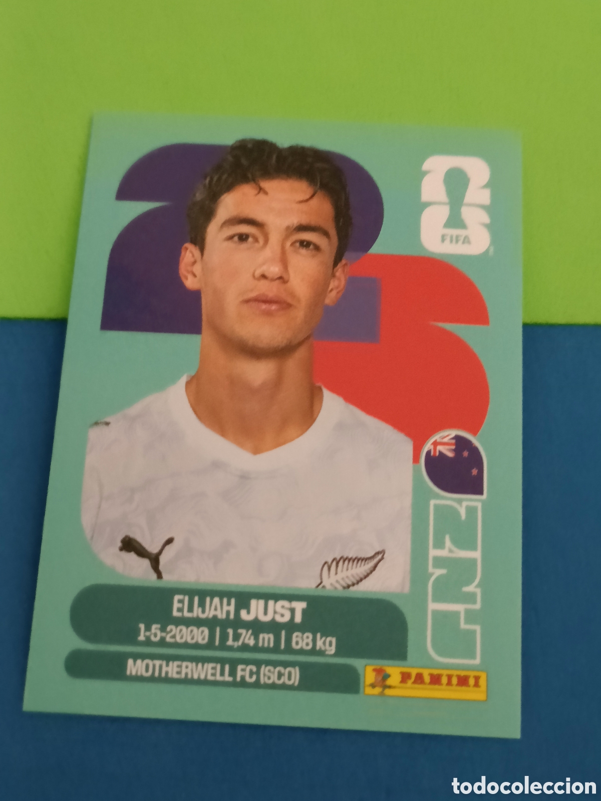 Cromos de f&uacute;tbol: Panini Mundial Fifa World cup 2026 26 sticker - NZL 18 Just