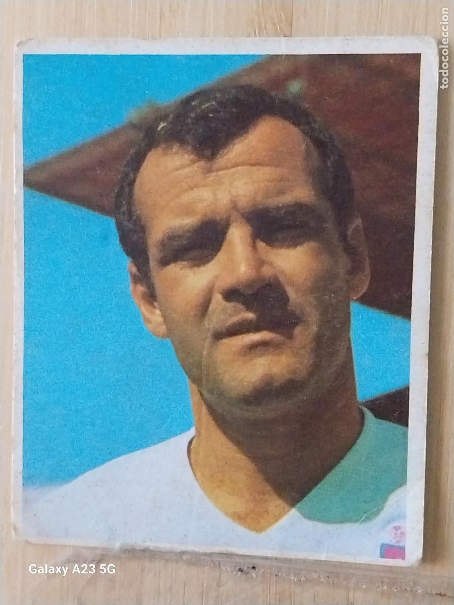 Cromos de f&uacute;tbol: SANTAMARIA ZARAGOZA CAMPEONES BRUGUERA LIGA 1968 68 69 CROMO 275 ORIGINAL