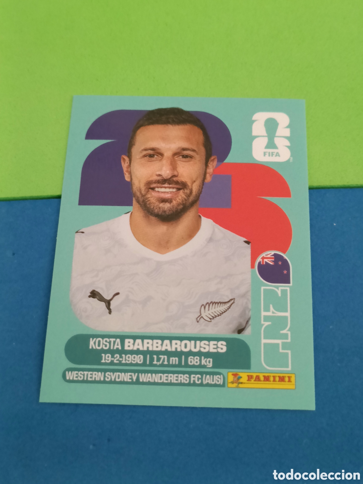 Cromos de f&uacute;tbol: Panini Mundial Fifa World cup 2026 26 sticker - NZL 20 Barbarouses