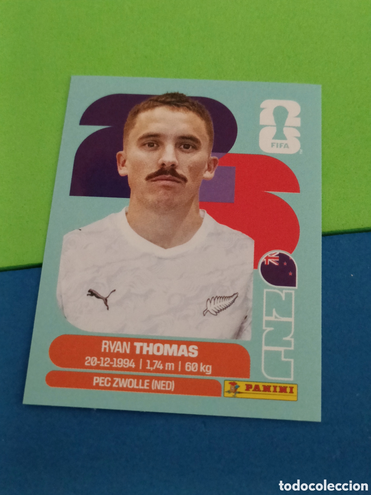Cromos de f&uacute;tbol: Panini Mundial Fifa World cup 2026 26 sticker - NZL 12 Thomas