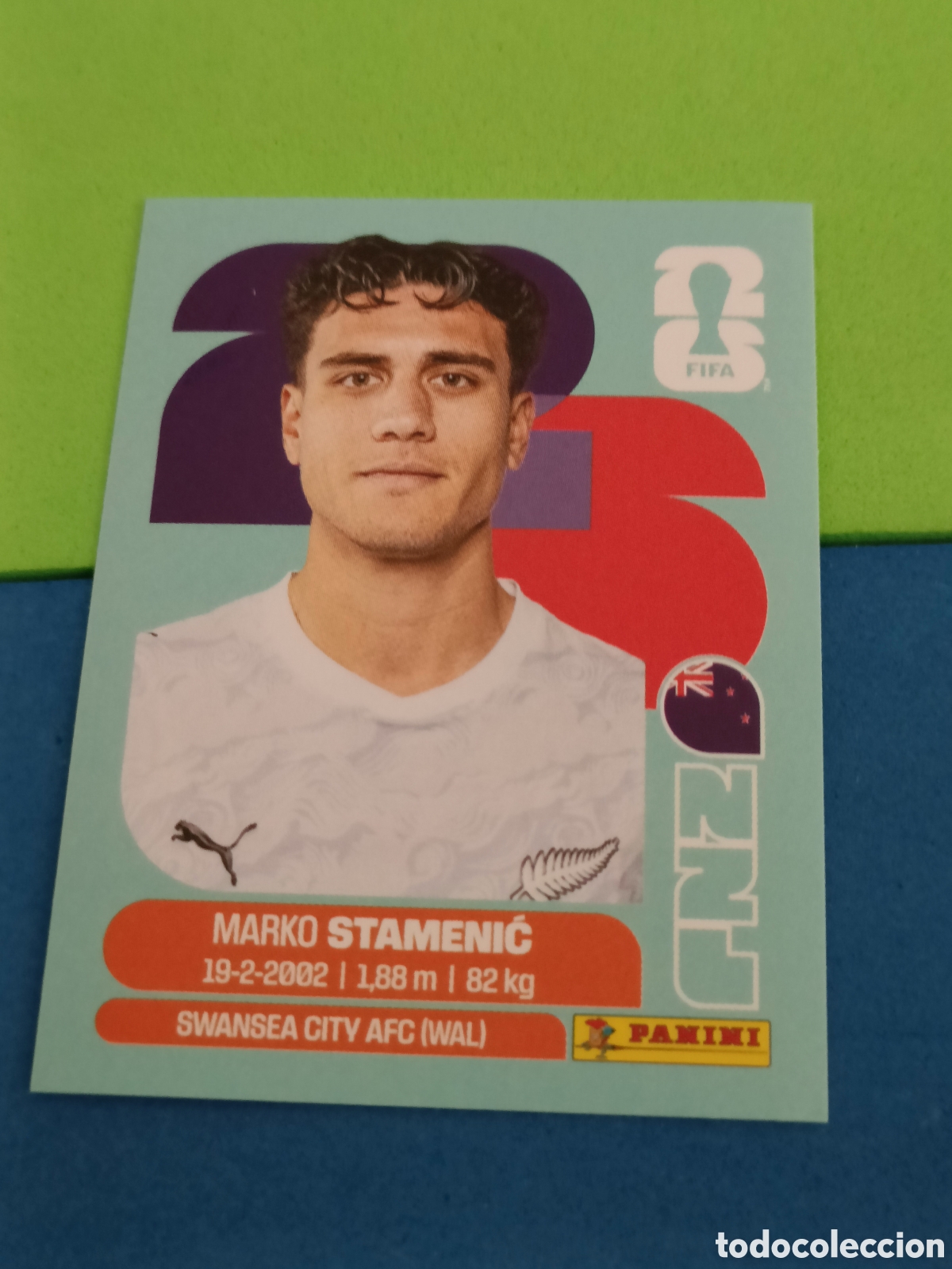Cromos de f&uacute;tbol: Panini Mundial Fifa World cup 2026 26 sticker - NZL 15 Stamenic