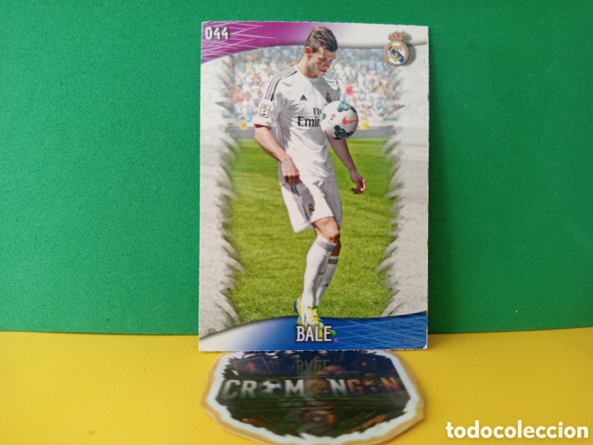 Figurine di Calcio: ❇️ CROMO CARD ⚽ BALE REAL MADRID 44 FICHAS LIGA QUIZ GAME 2014 13 14 2013 2014 MUNDICROMO ❇️