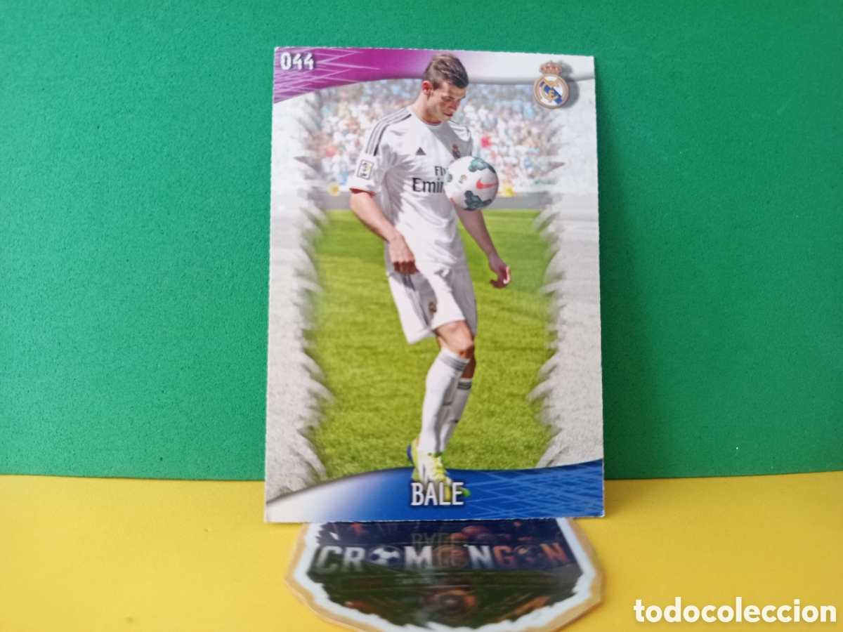 Figurine di Calcio: ❇️ CROMO CARD ⚽ BALE REAL MADRID 44 FICHAS LIGA QUIZ GAME 2014 13 14 2013 2014 MUNDICROMO ❇️