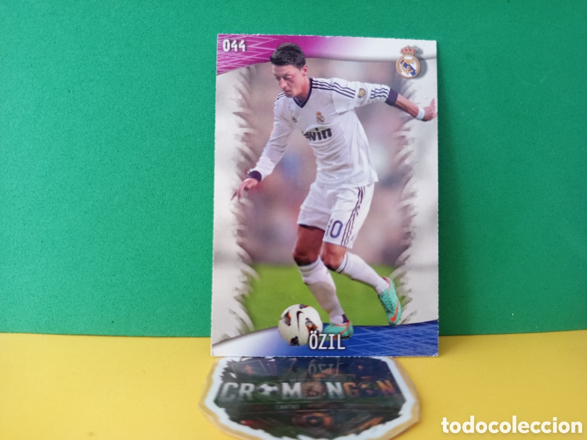 Figurine di Calcio: ❇️ CROMO CARD ⚽ &Ouml;ZIL REAL MADRID 44 FICHAS LIGA QUIZ GAME 2014 13 14 2013 2014 MUNDICROMO ❇️